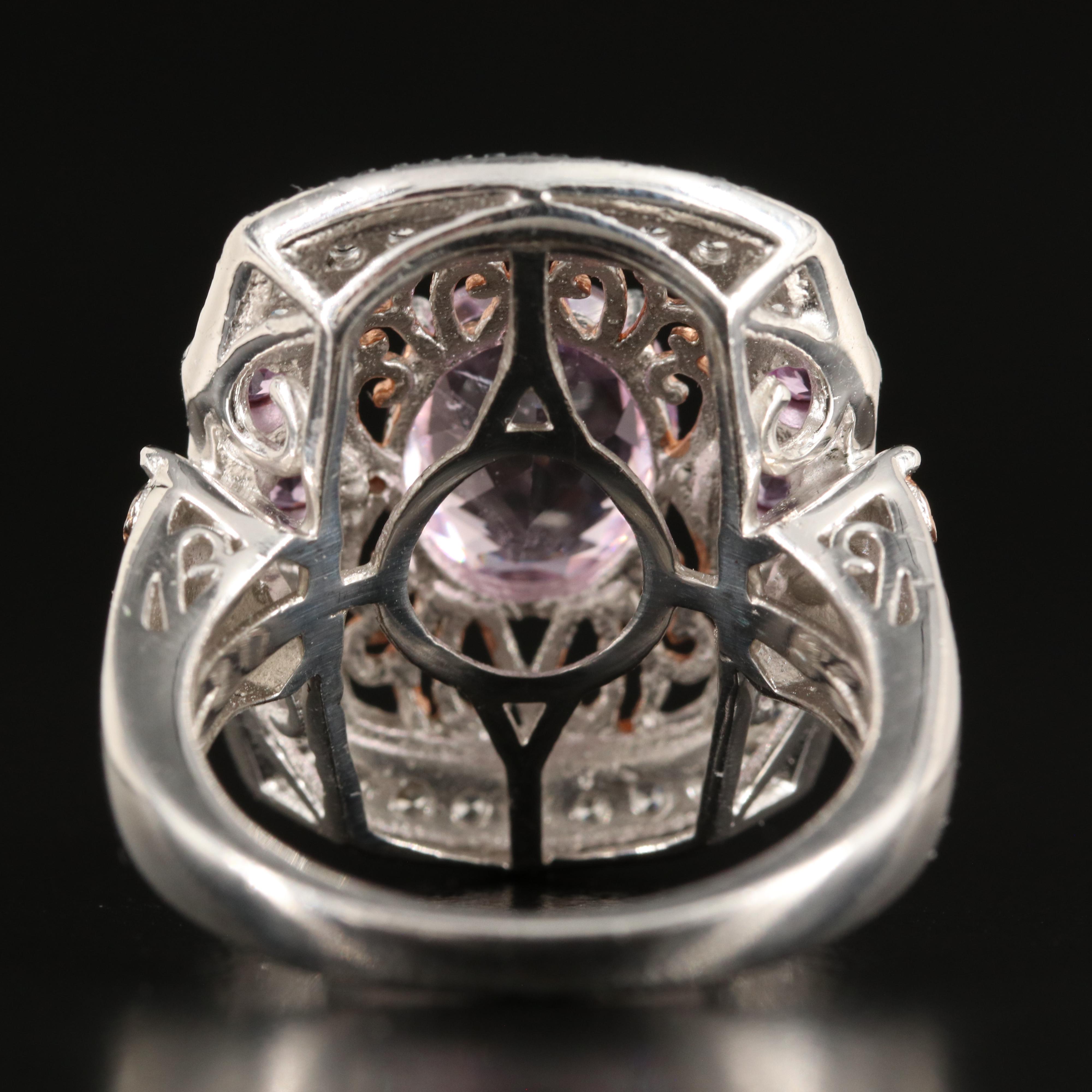 Collana argento con kunzite - Studio Lorella