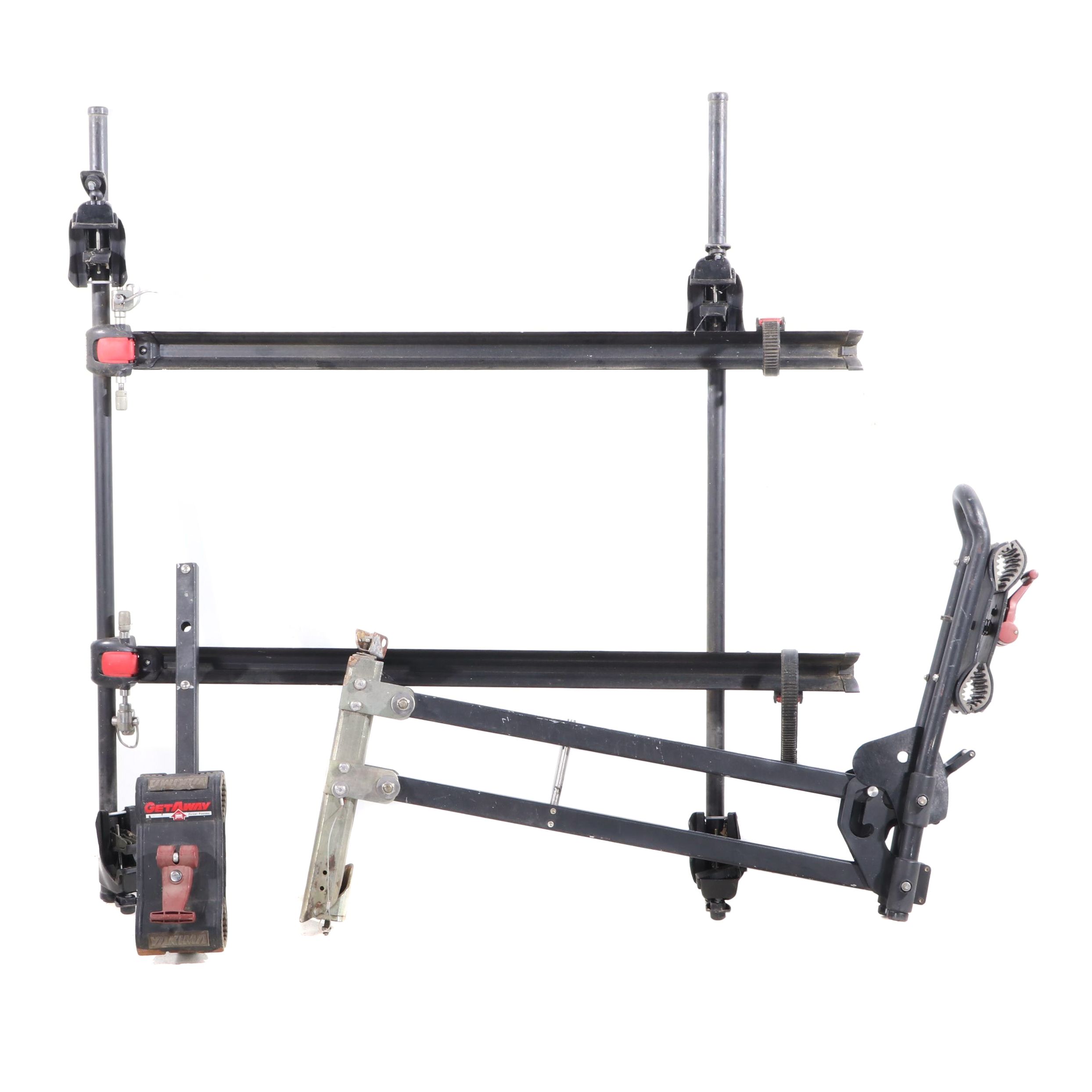 Yakima Dual Bicycle Roof Rack, Tow Hitch and GetAway EBTH