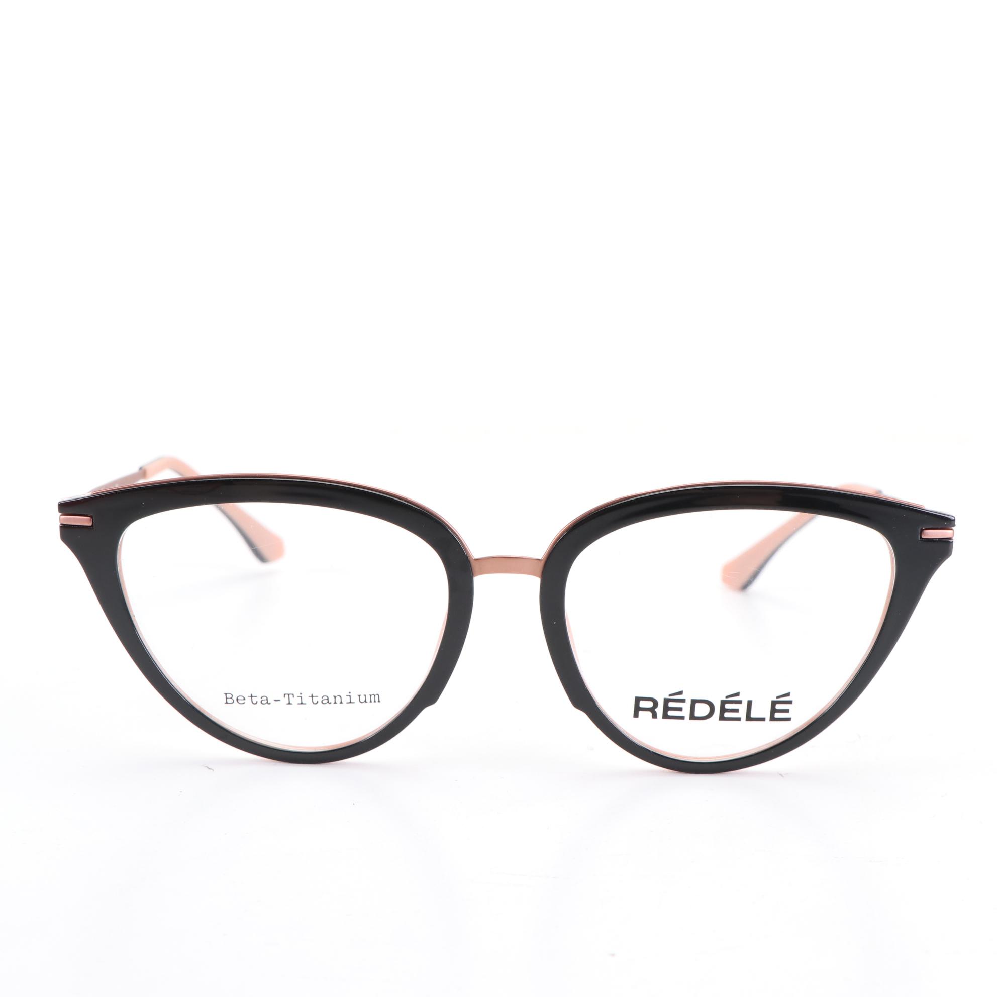 Rédélé Cat Eye Eyeglasses with Cases and Boxes EBTH