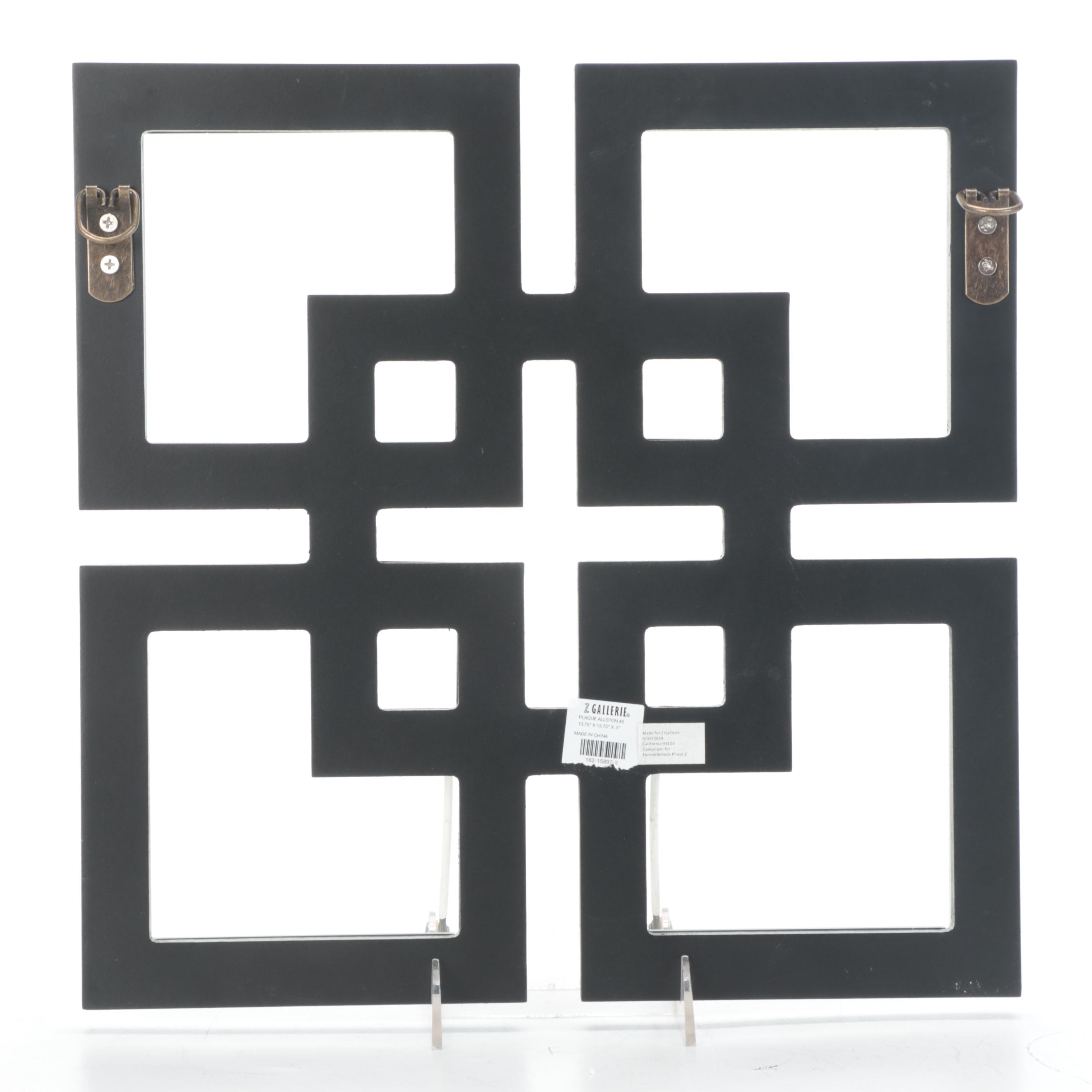 Z Gallerie "Allston" Plaque Wall Mirrors EBTH