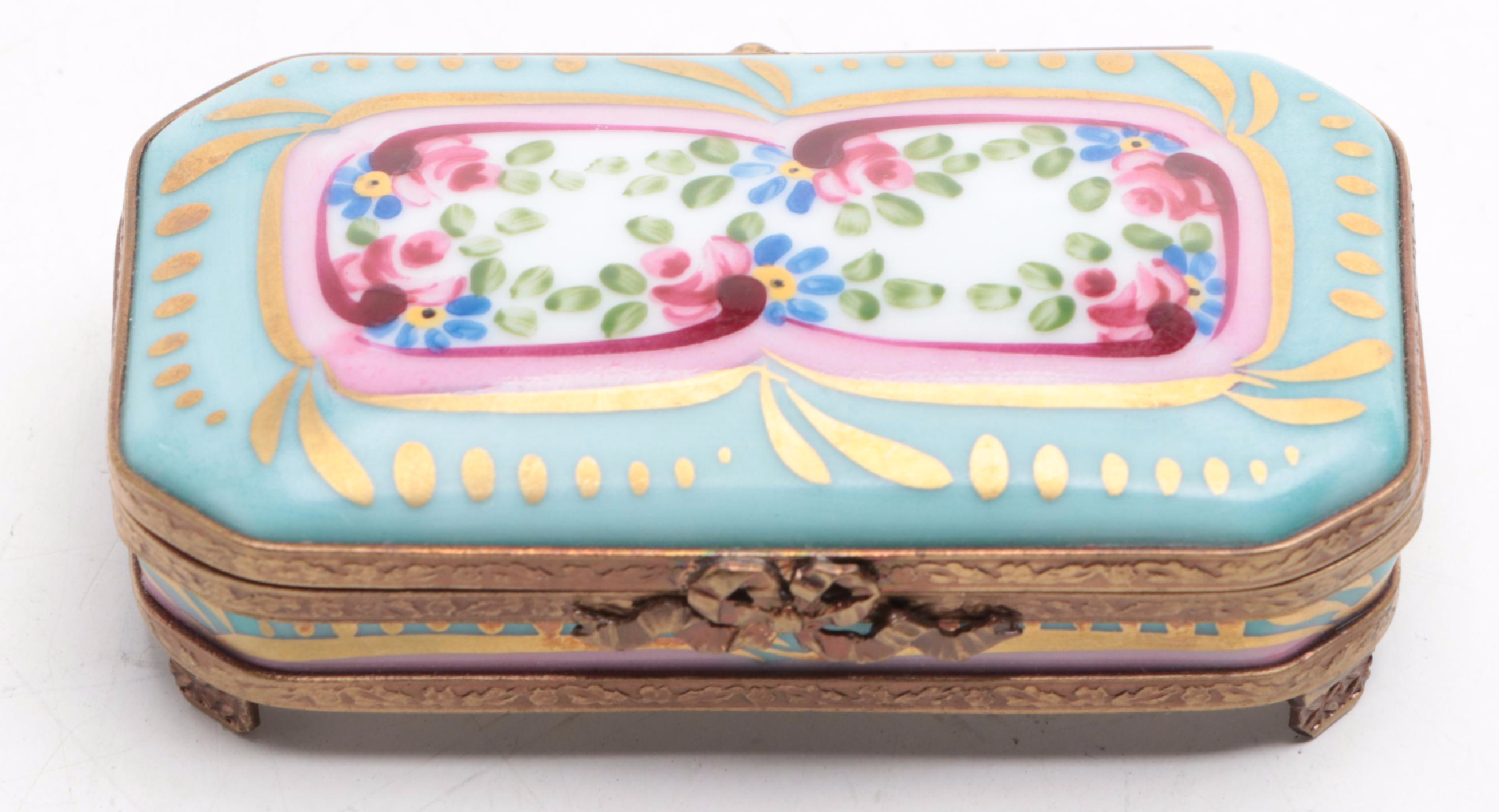 Rochard and Other HandPainted Porcelain Limoges Boxes EBTH