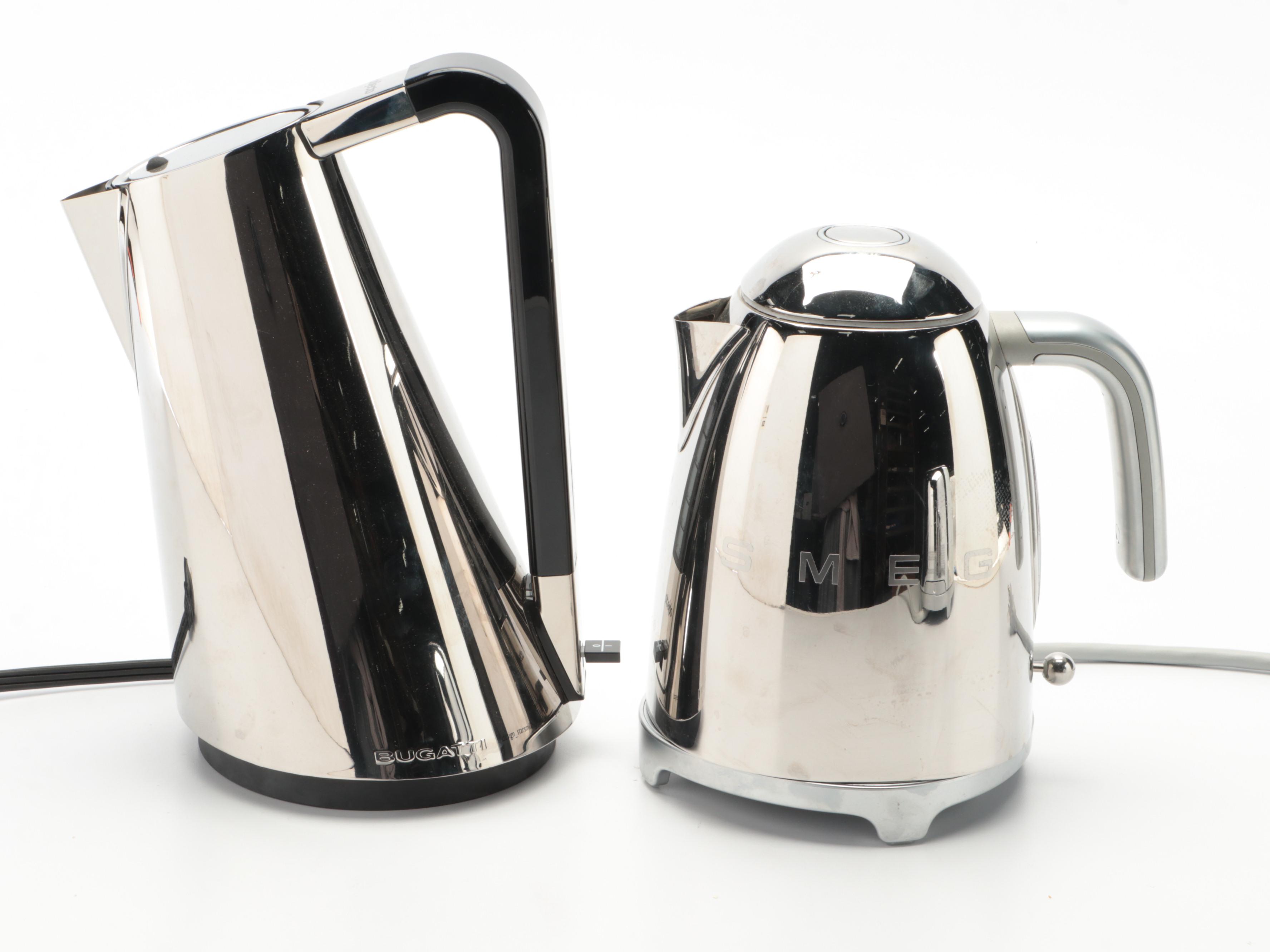 Objecto and Smeg Electric Kettles with 4 Slice Toaster EBTH