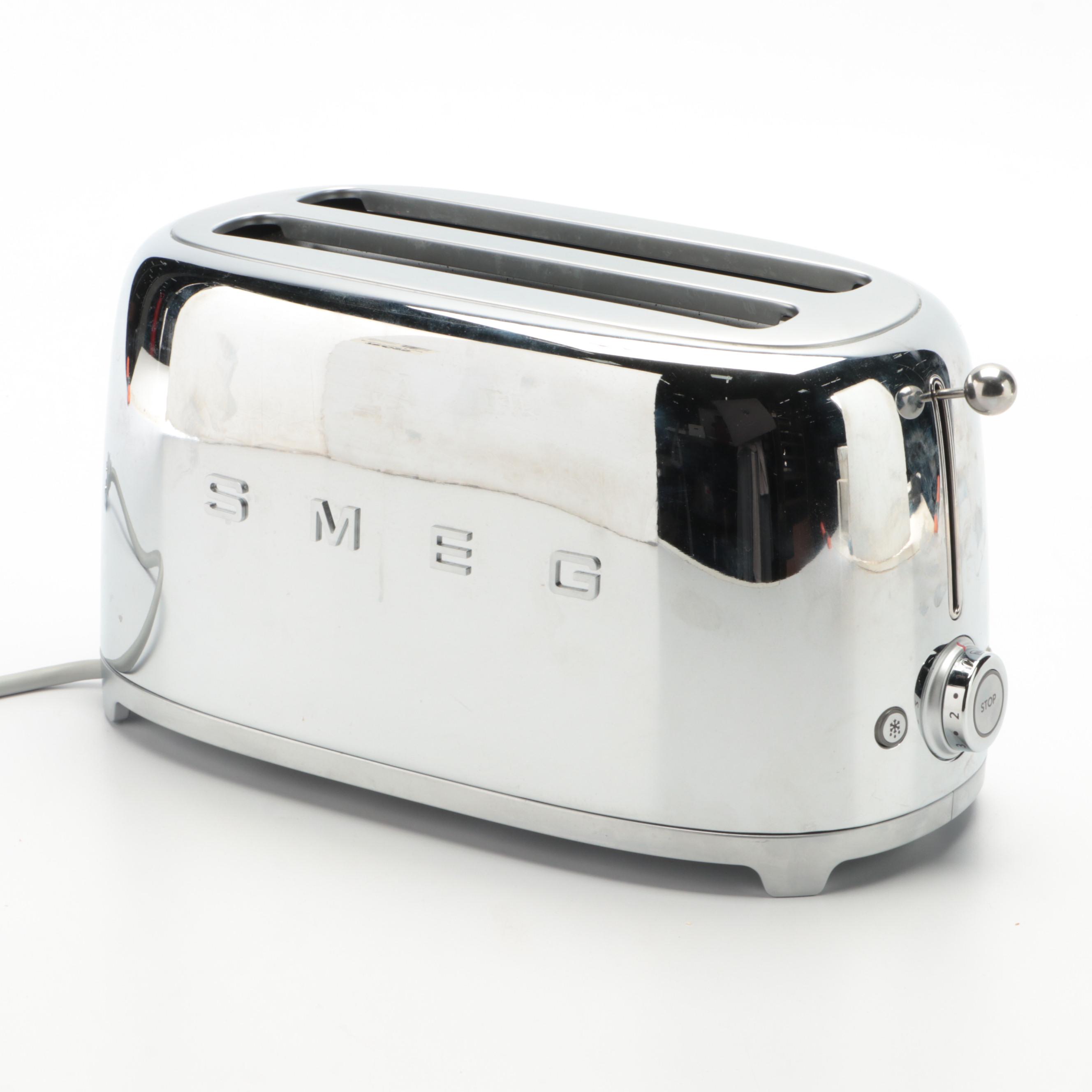 Objecto and Smeg Electric Kettles with 4 Slice Toaster EBTH