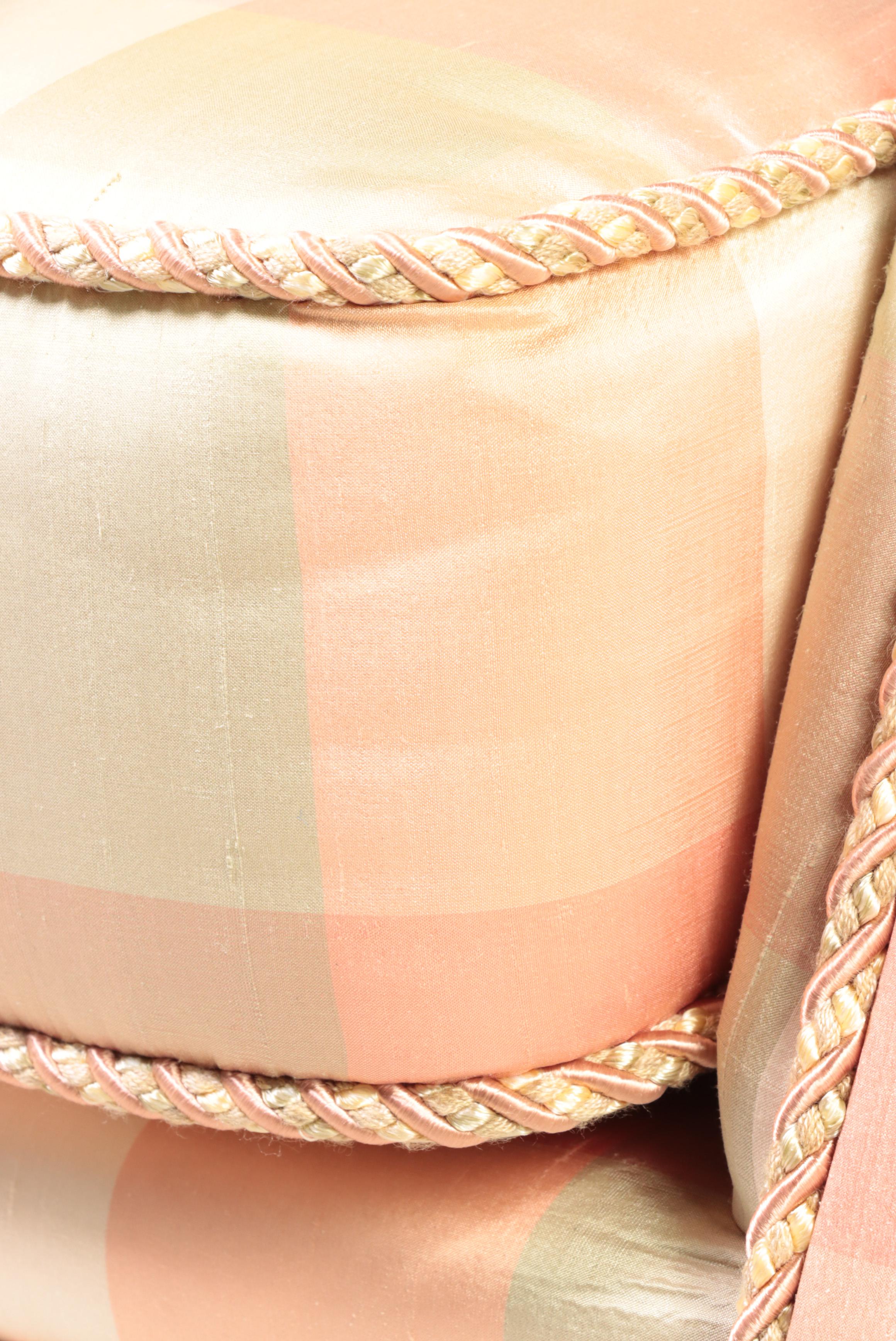 Fairfield CustomUpholstered Easy Armchair and Ottoman EBTH