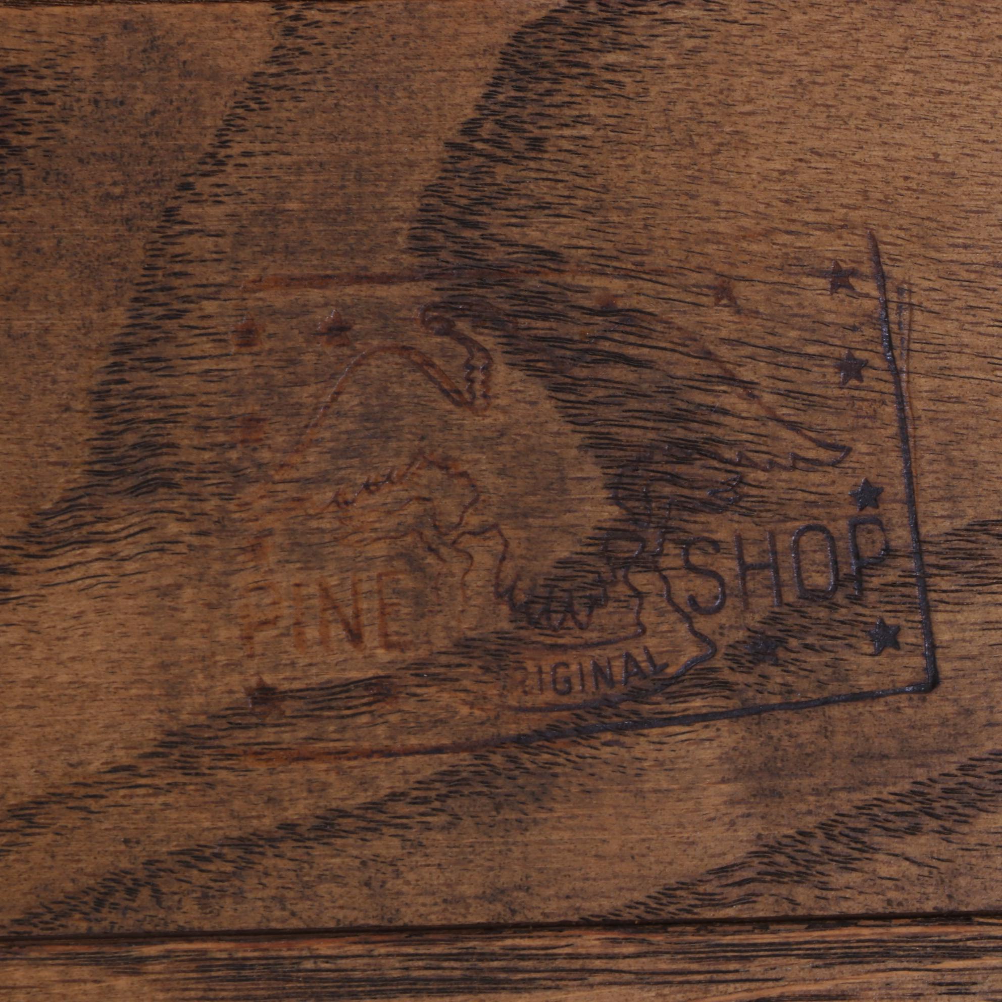 Pine Shop French Provincial Style Oak Coffee Table EBTH