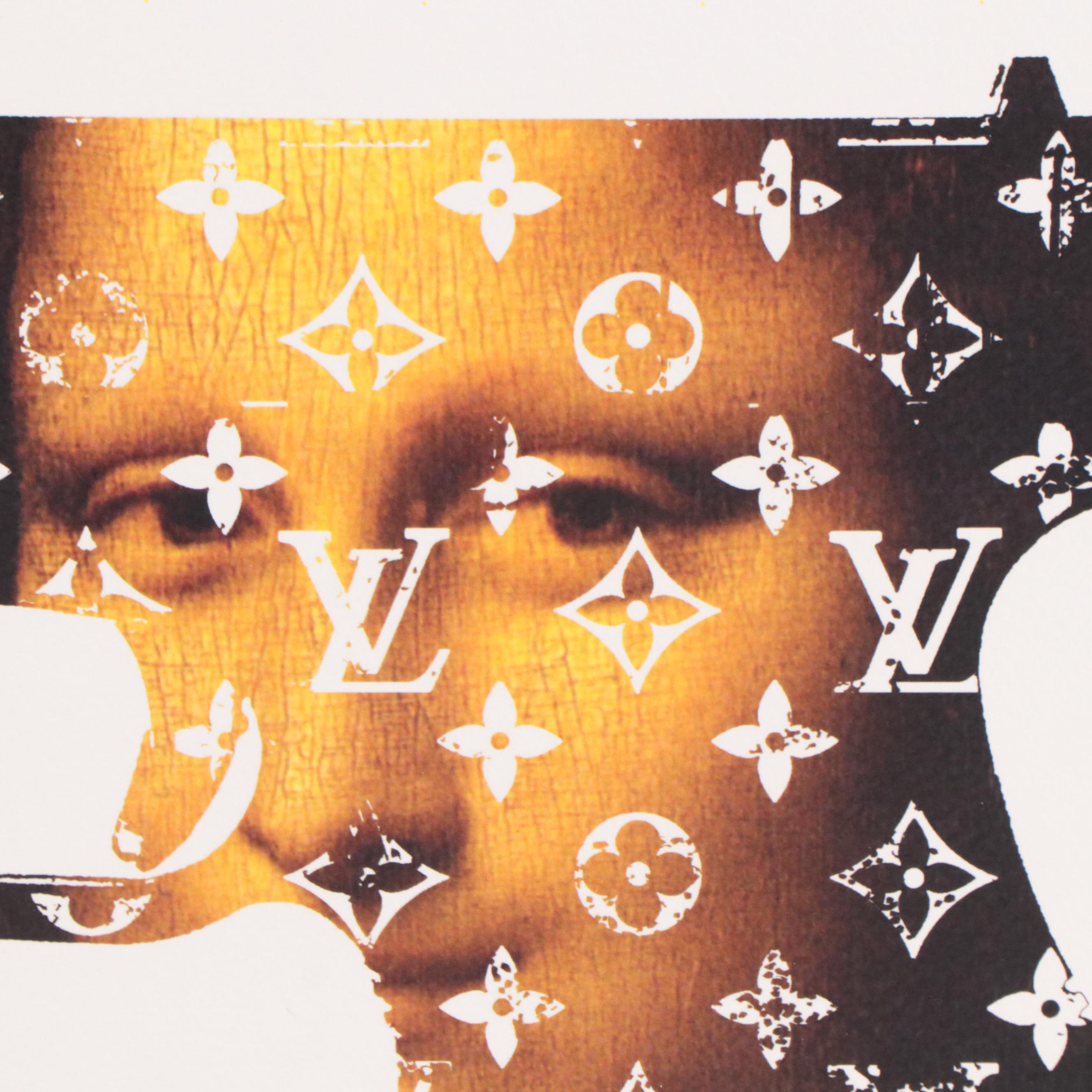 Death NYC Pop Art Graphic Print of Mona Lisa Gun, 2019 | EBTH
