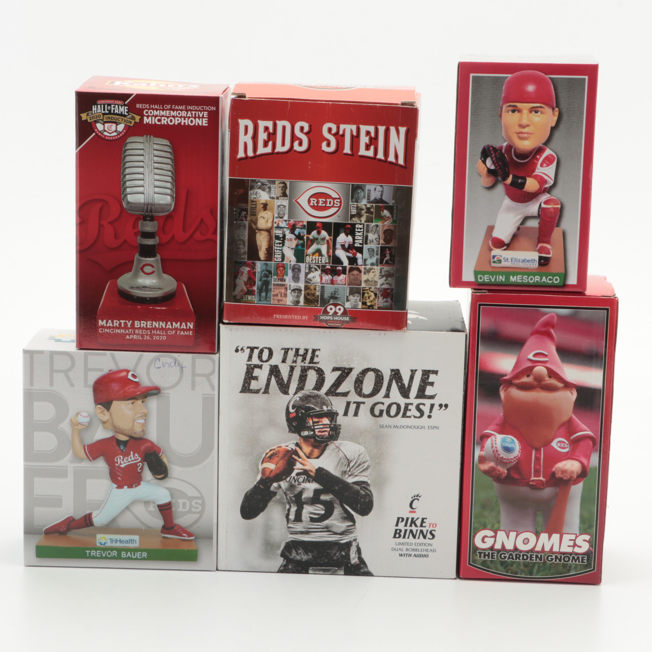 Cincinnati Reds Bobbleheads, Lunchbox, Display and More EBTH