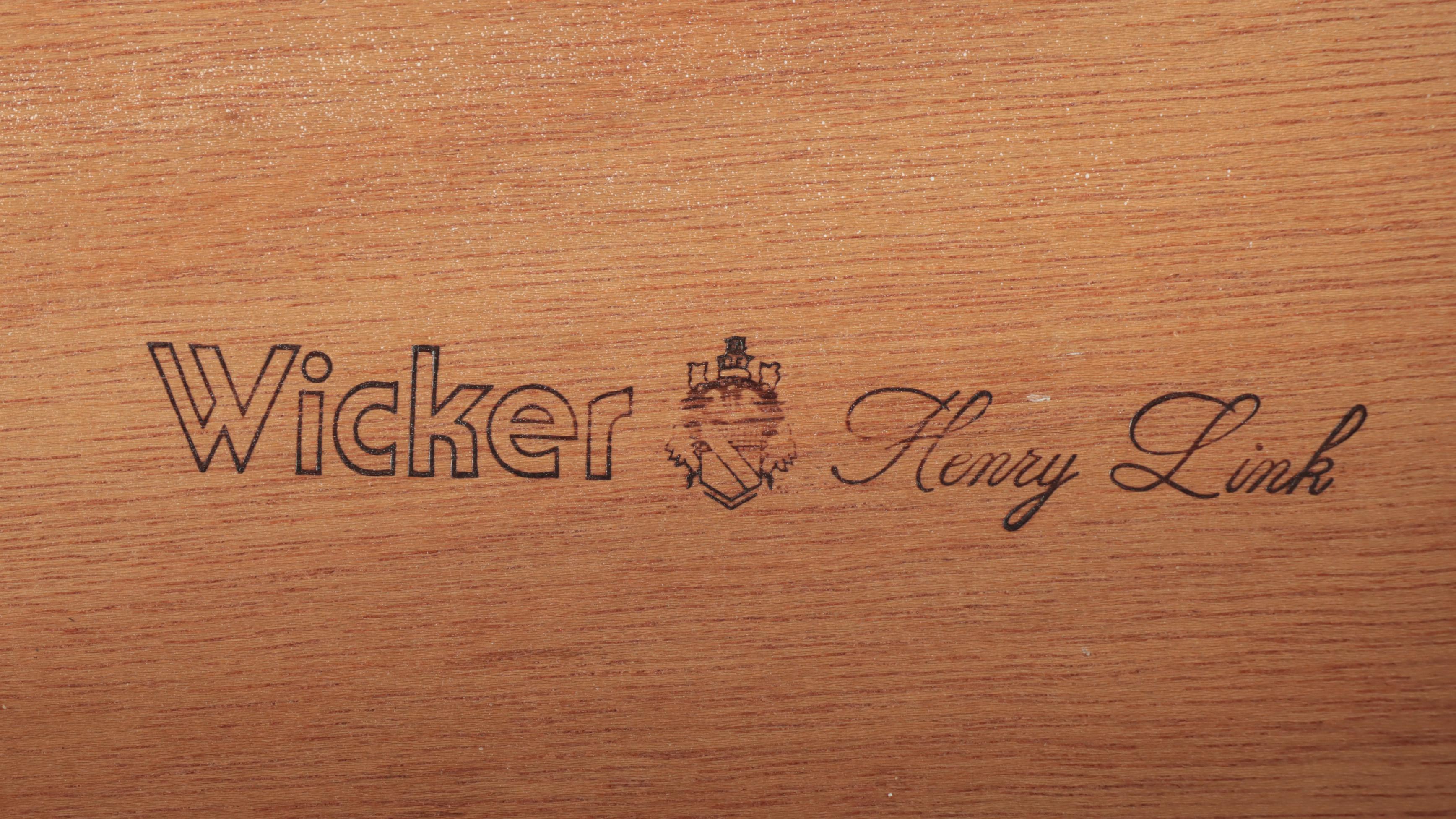 Lexington/Henry Link WhitePainted Wicker SixDrawer Dresser EBTH