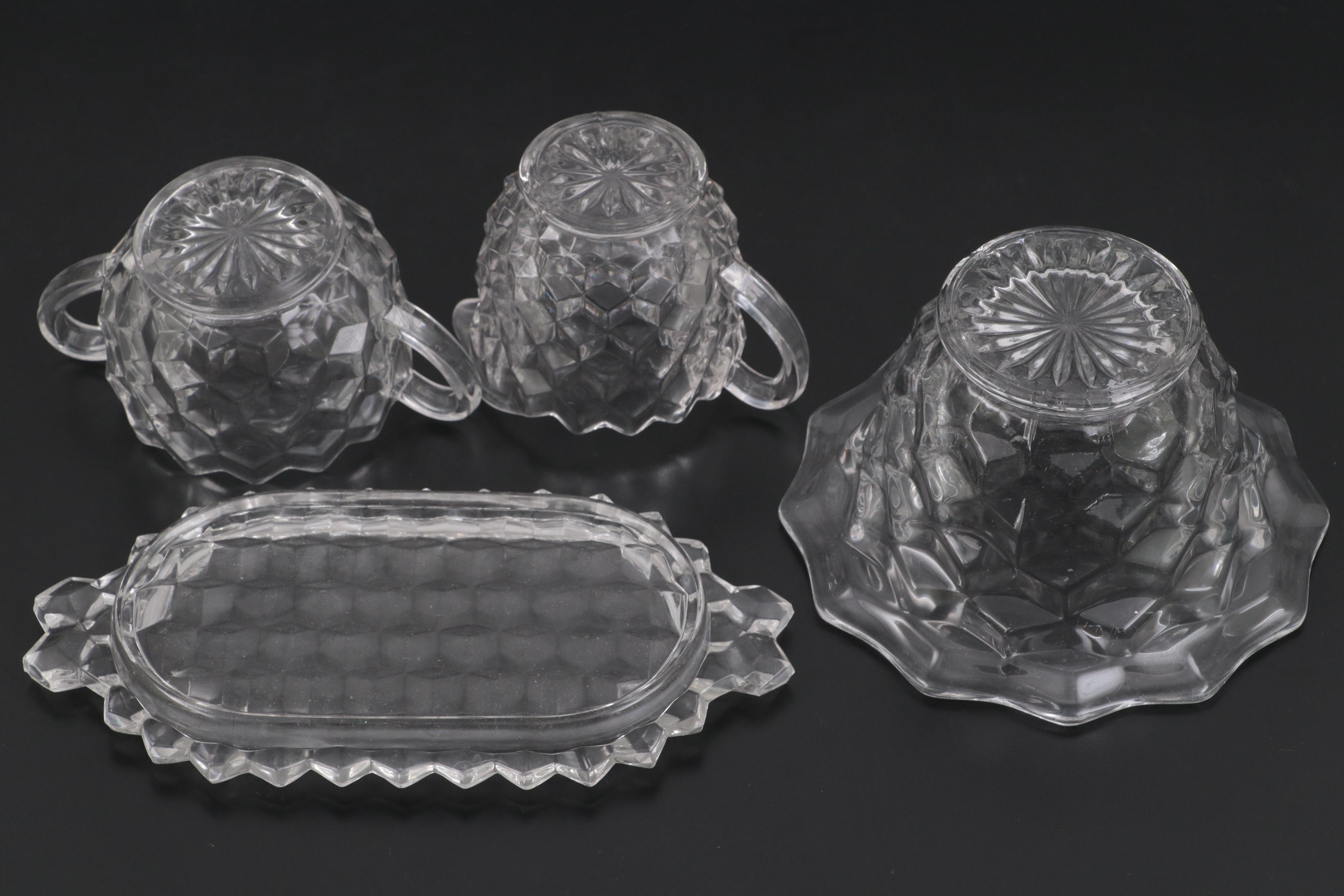 Fostoria "American Clear" Glass Dinnerware and Stemware EBTH