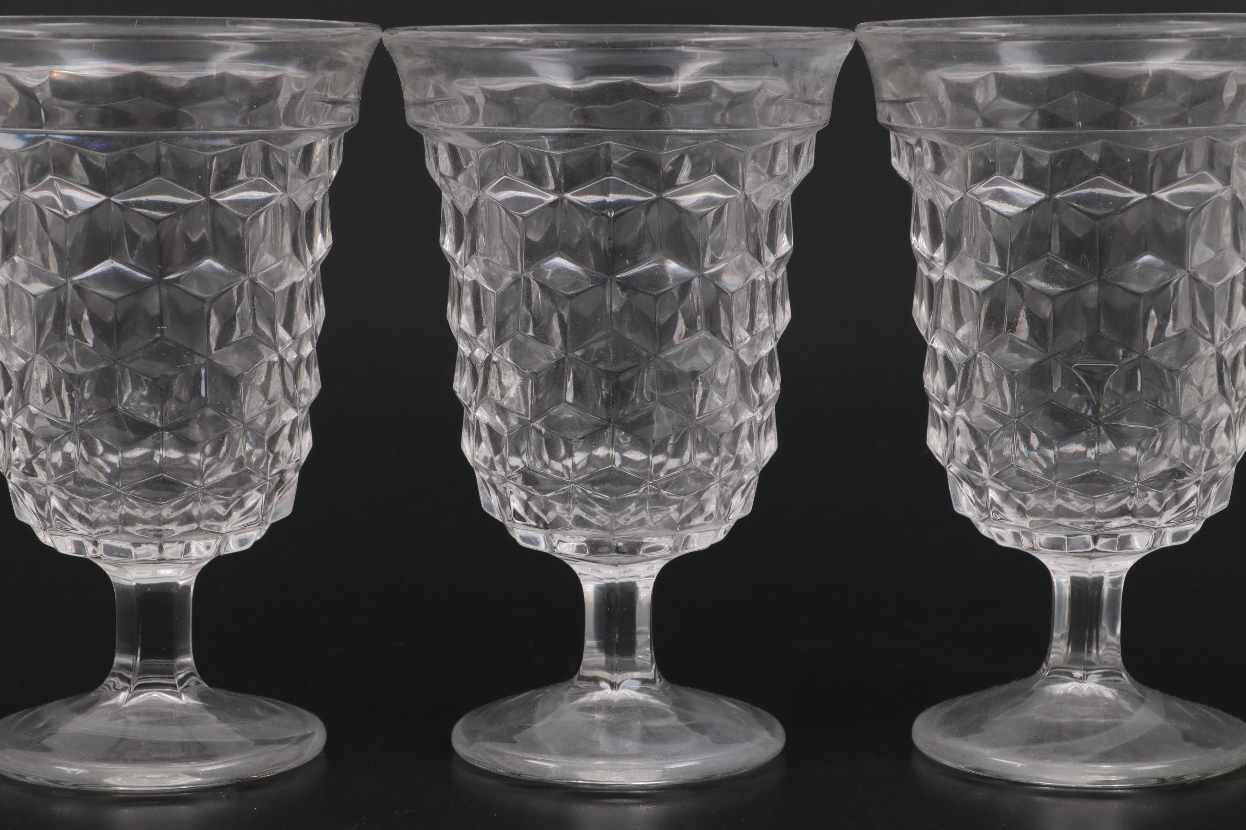 Fostoria "American Clear" Glass Dinnerware and Stemware EBTH