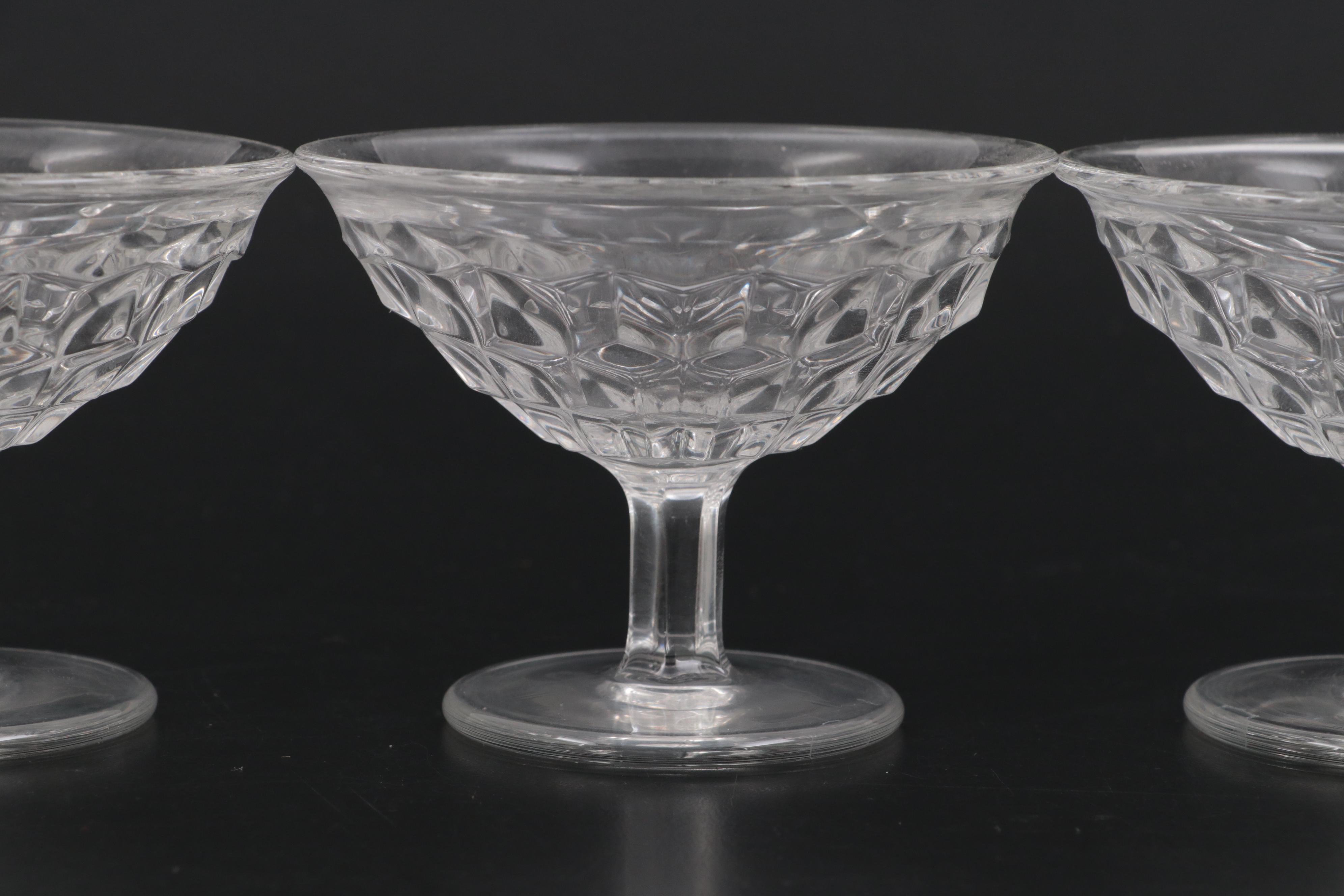 Fostoria "American Clear" Glass Dinnerware and Stemware EBTH