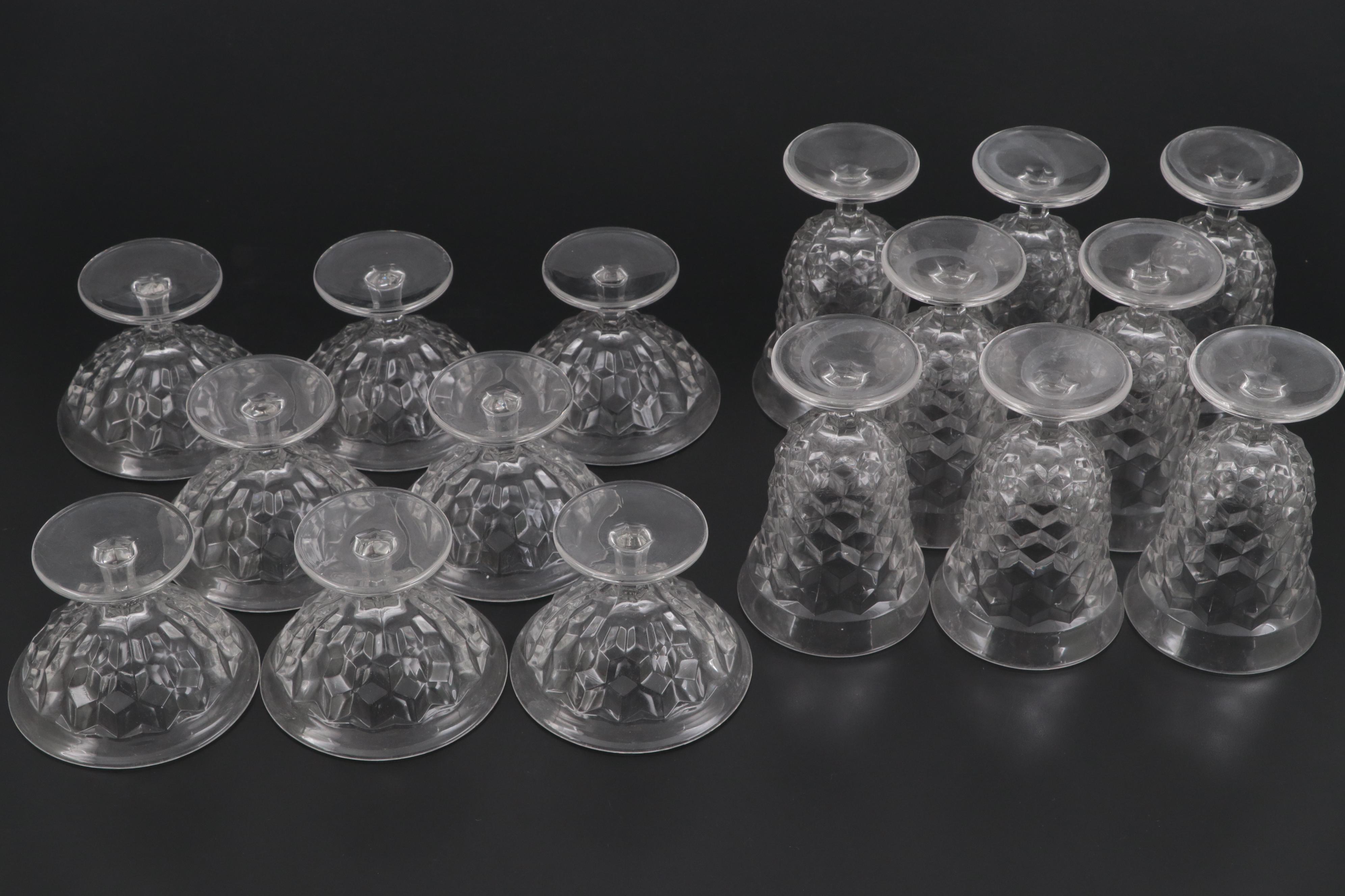 Fostoria "American Clear" Glass Dinnerware and Stemware EBTH