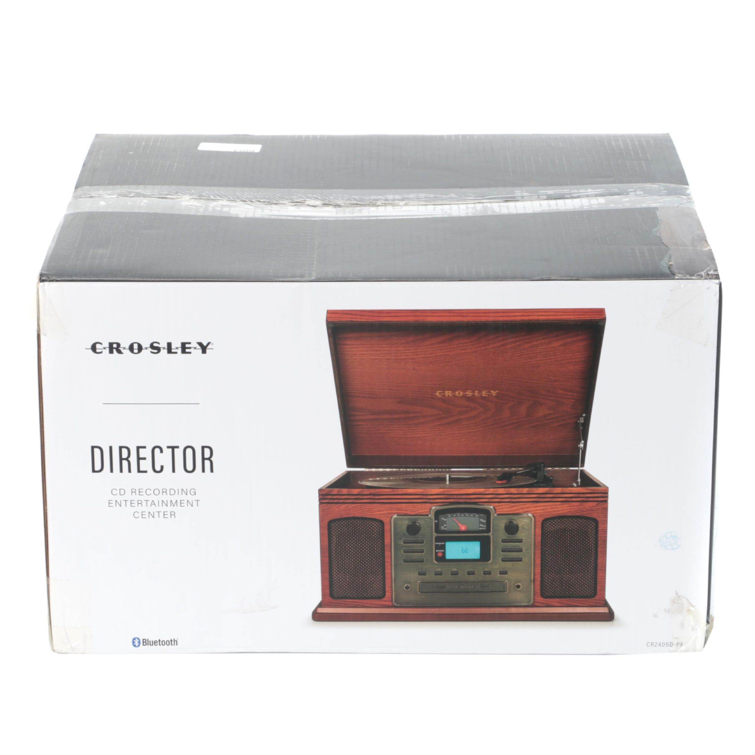 Crosley Combination Radio Lp Cassette Deck With Cd Recorder Ebth