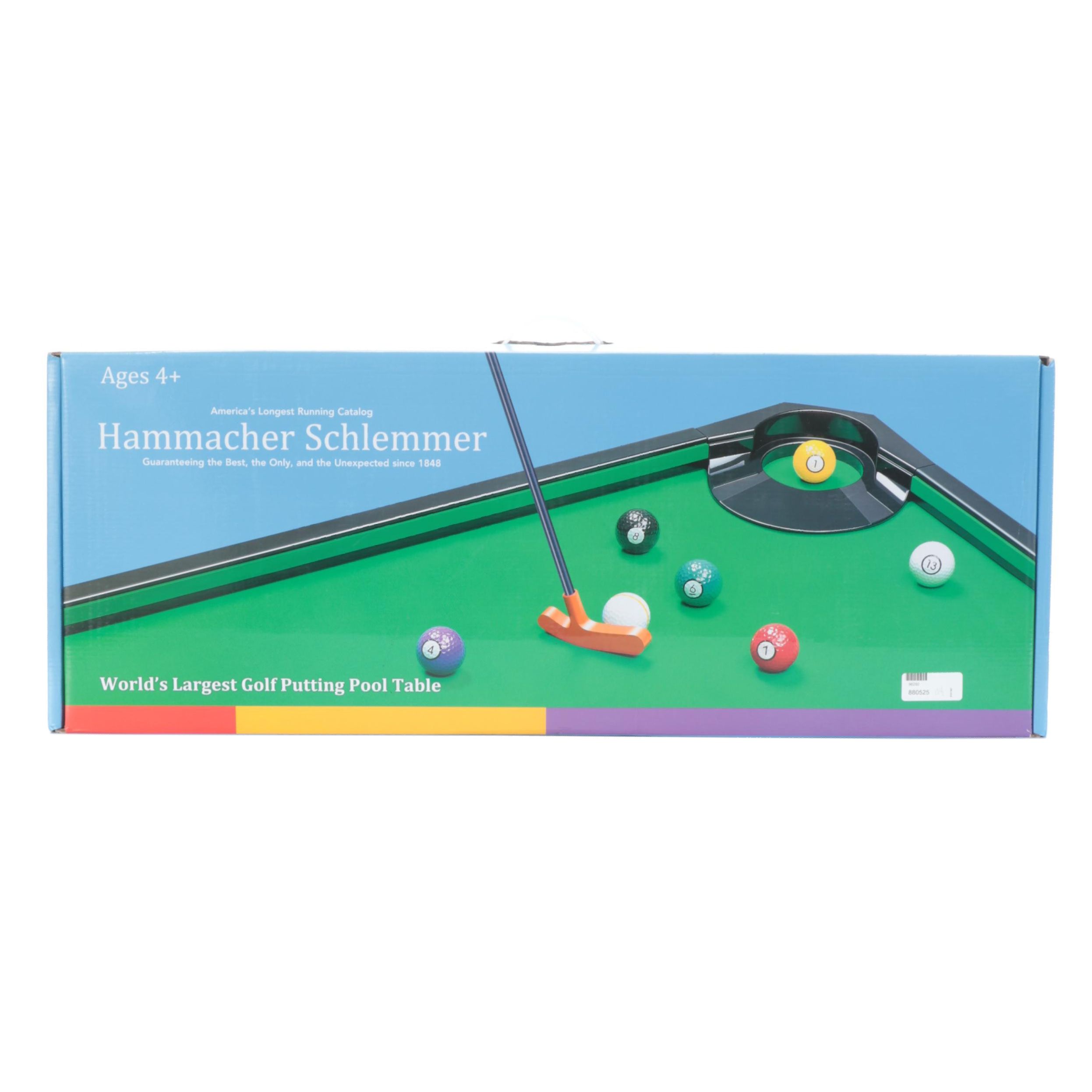 World's Largest Golf Putting Pool Table EBTH