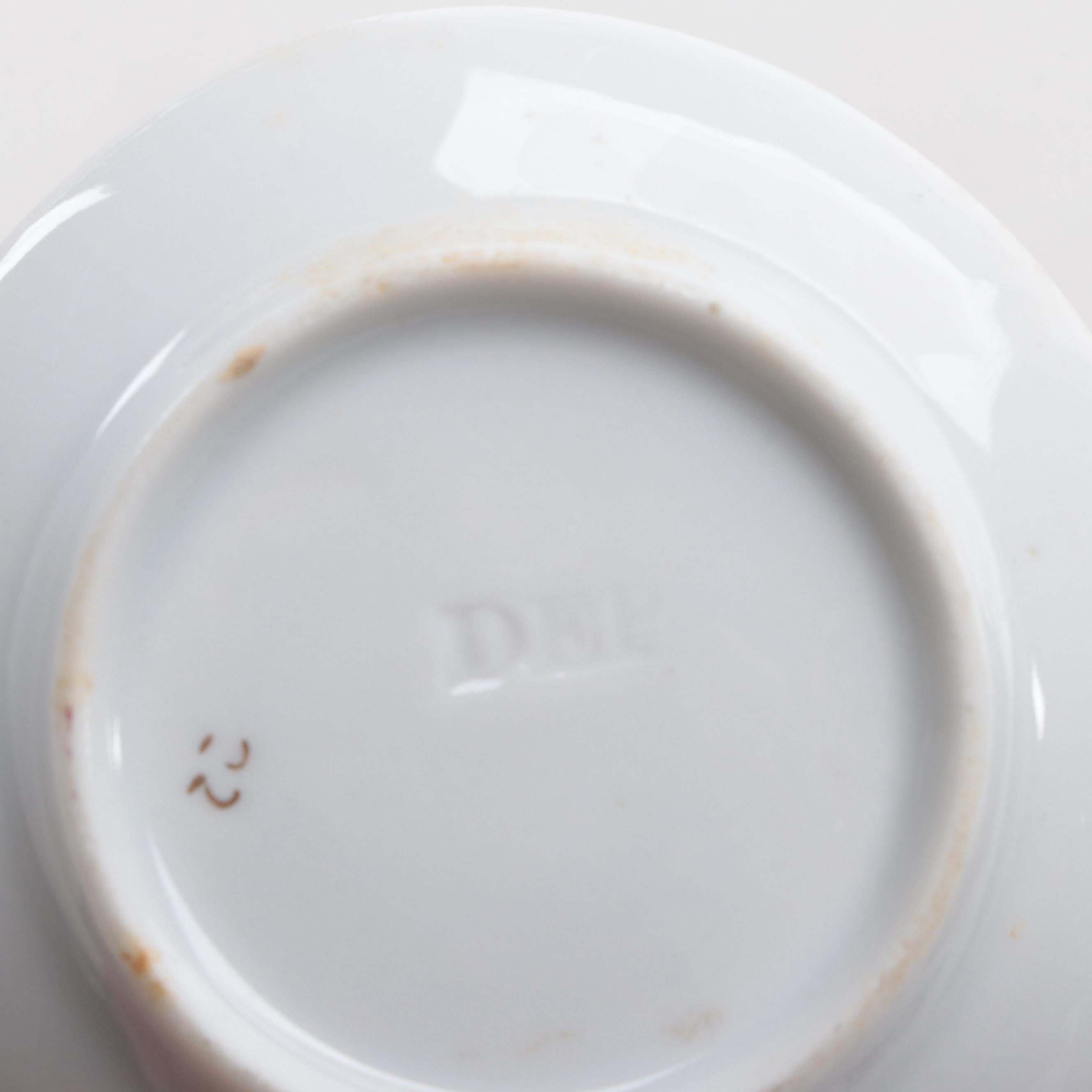 French and Other European Porcelain HandPainted Portrait Butter Pats