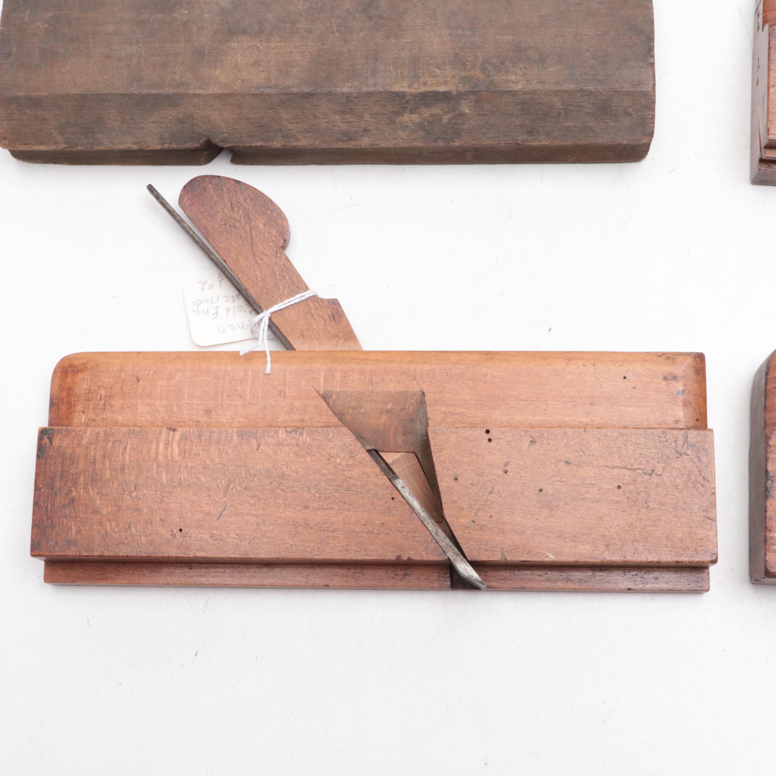 Atkins & Sons, Ohio Tool Company, and More Wooden Rebate Planes EBTH