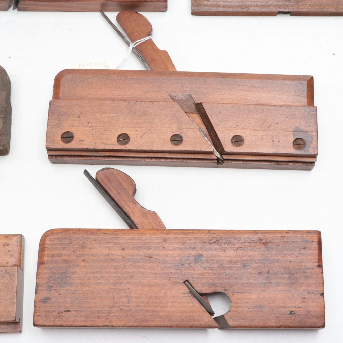 atkins-sons-ohio-tool-company-and-more-wooden-rebate-planes-ebth