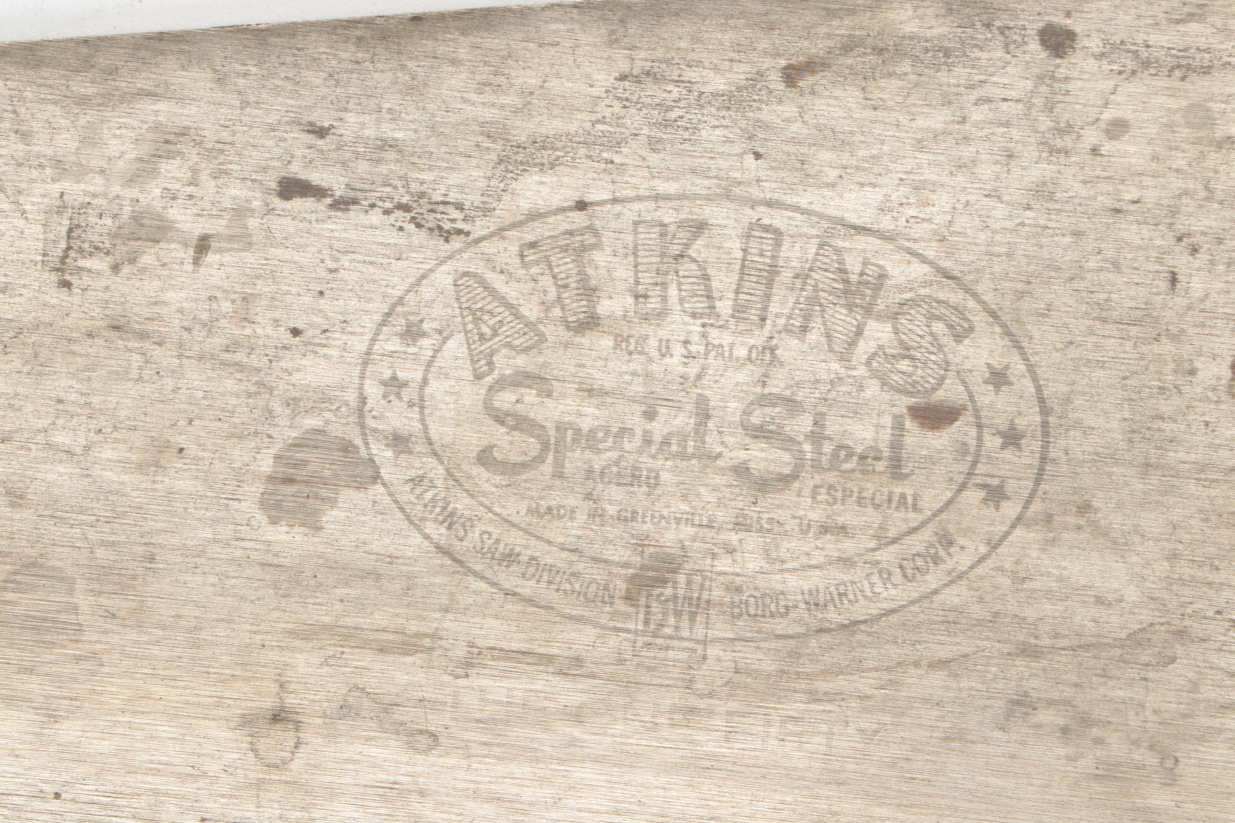 Atkins, Keen Kutter, Disston & Sons, with More Hand Saws EBTH