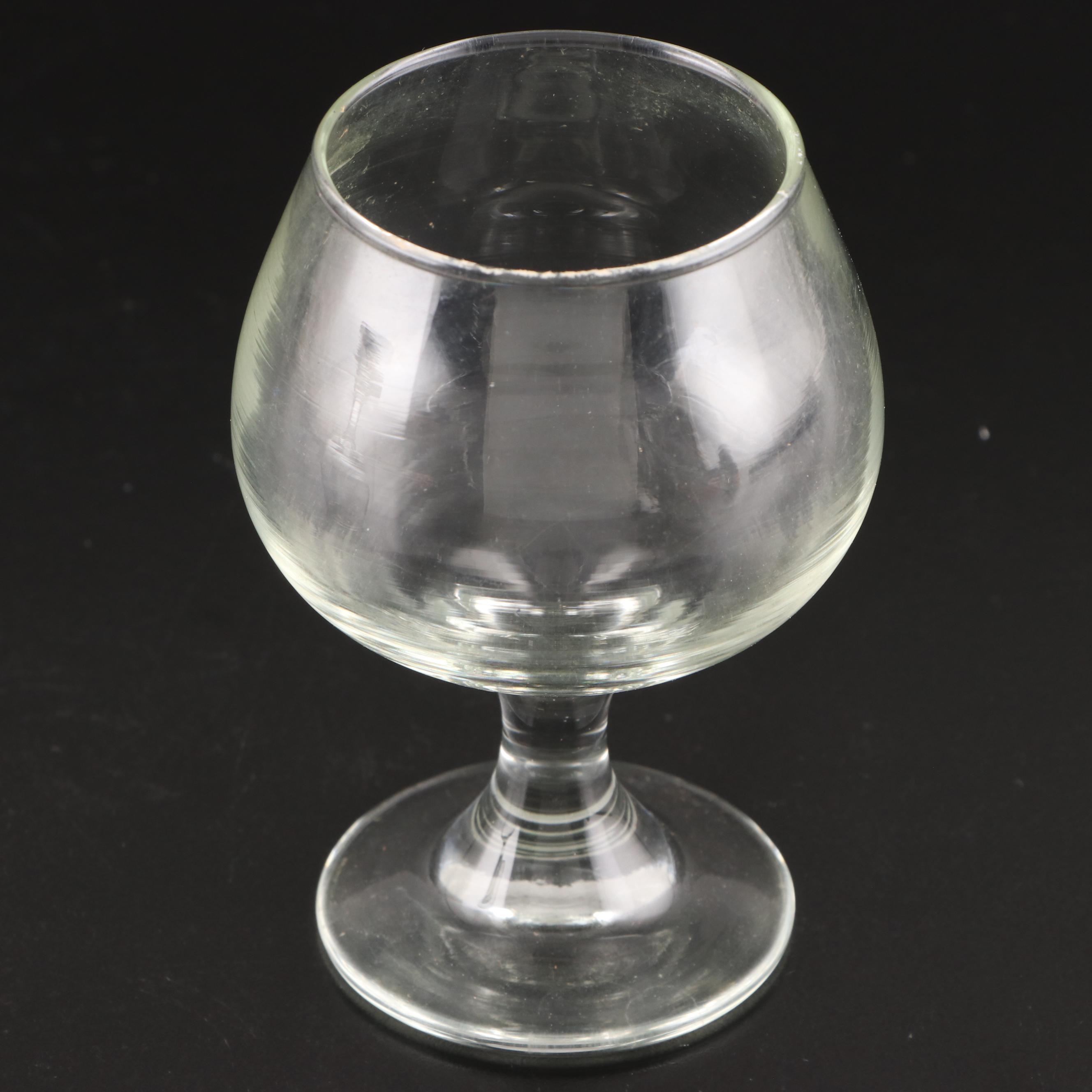 Glass Brandy Snifters EBTH