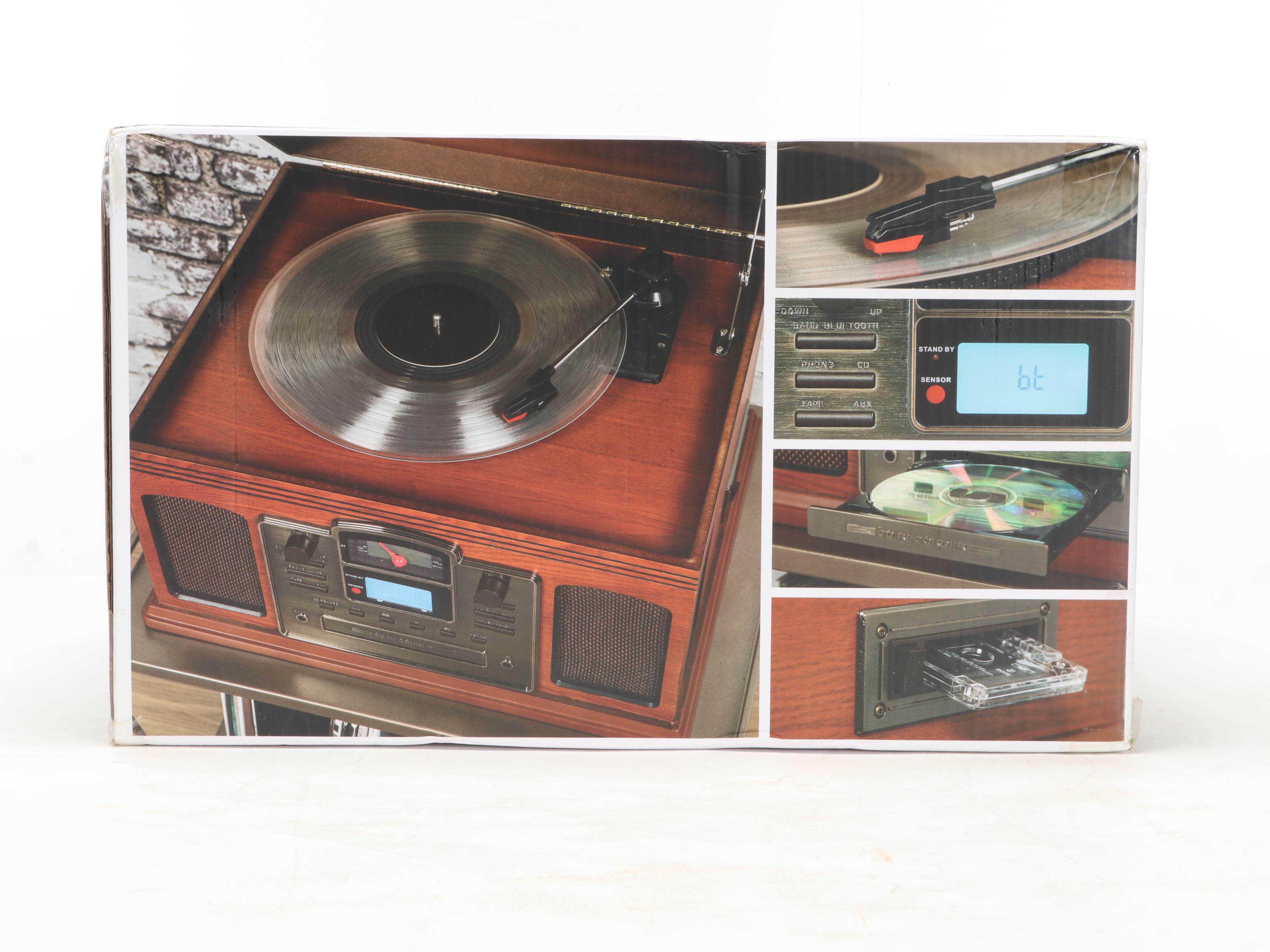 Crosley Combination Radio, LP/Cassette Deck With CD Recorder EBTH