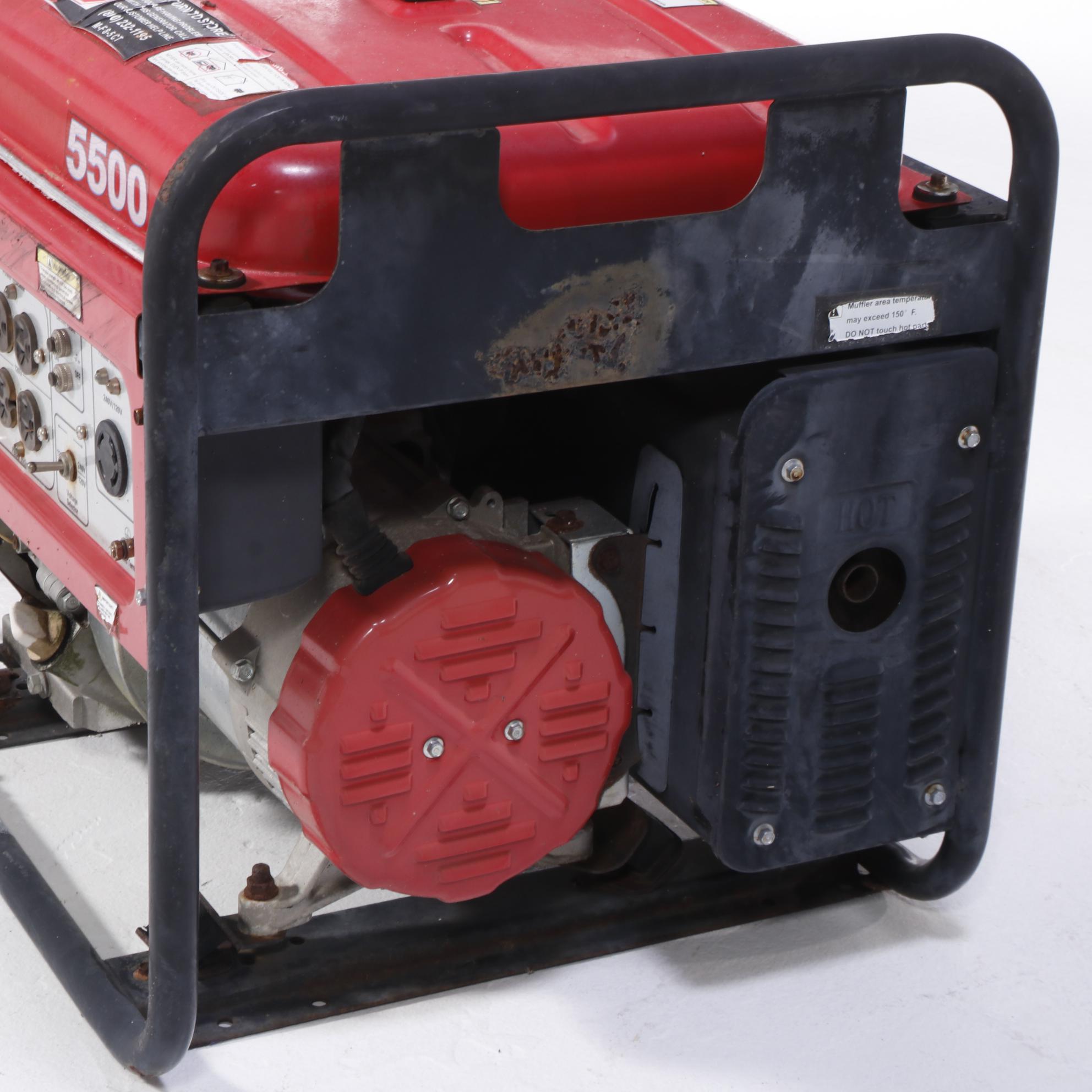 Wen 5500 Power Pro Gas Powered Portable Generator EBTH