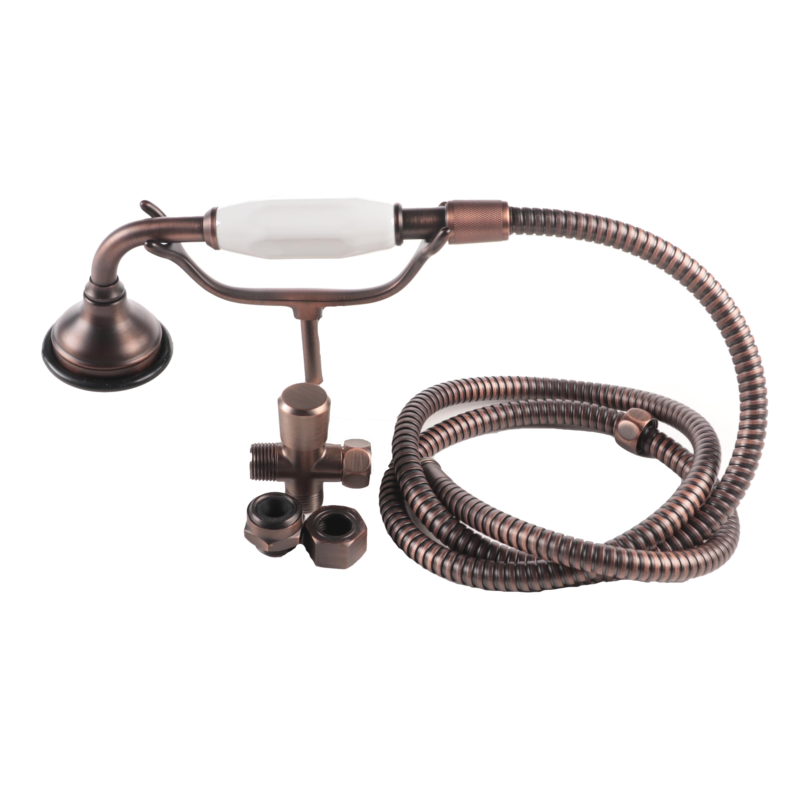 HandHeld Shower Conversion Kit in Oil Rubbed Bronze Finish EBTH