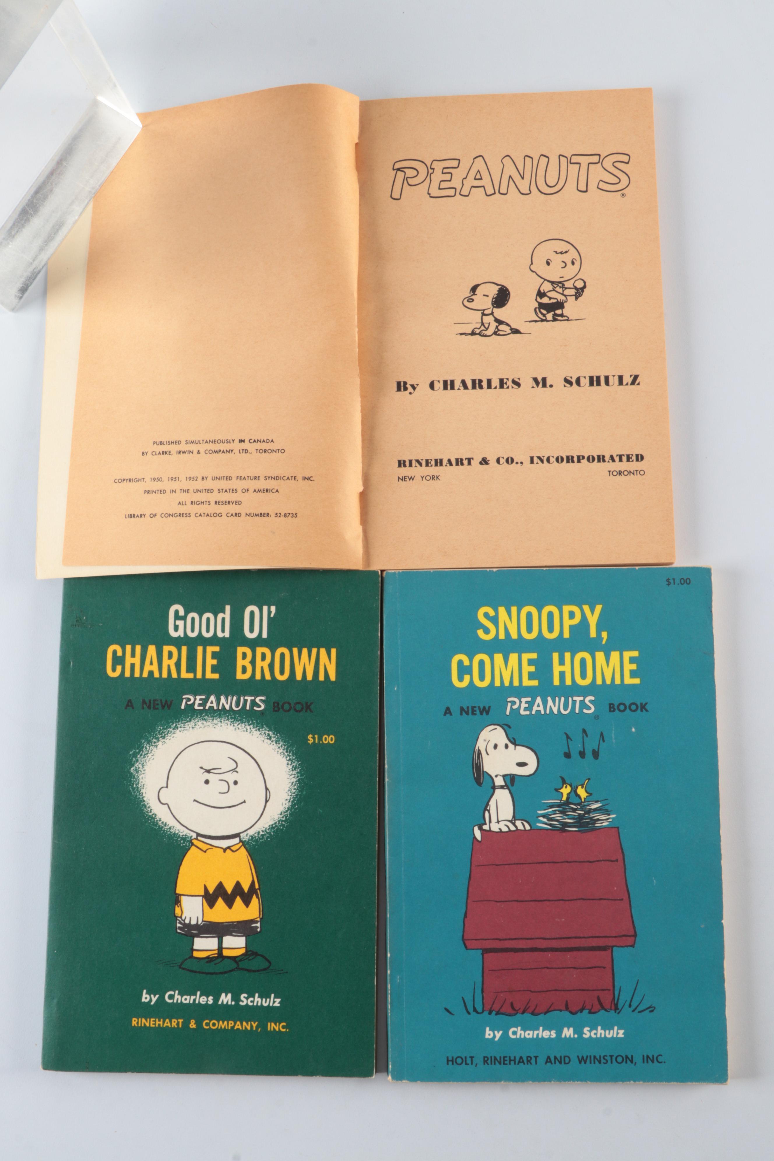 "Peanuts Jubilee My Life and Art with Charlie Brown" and Other Peanuts Books EBTH
