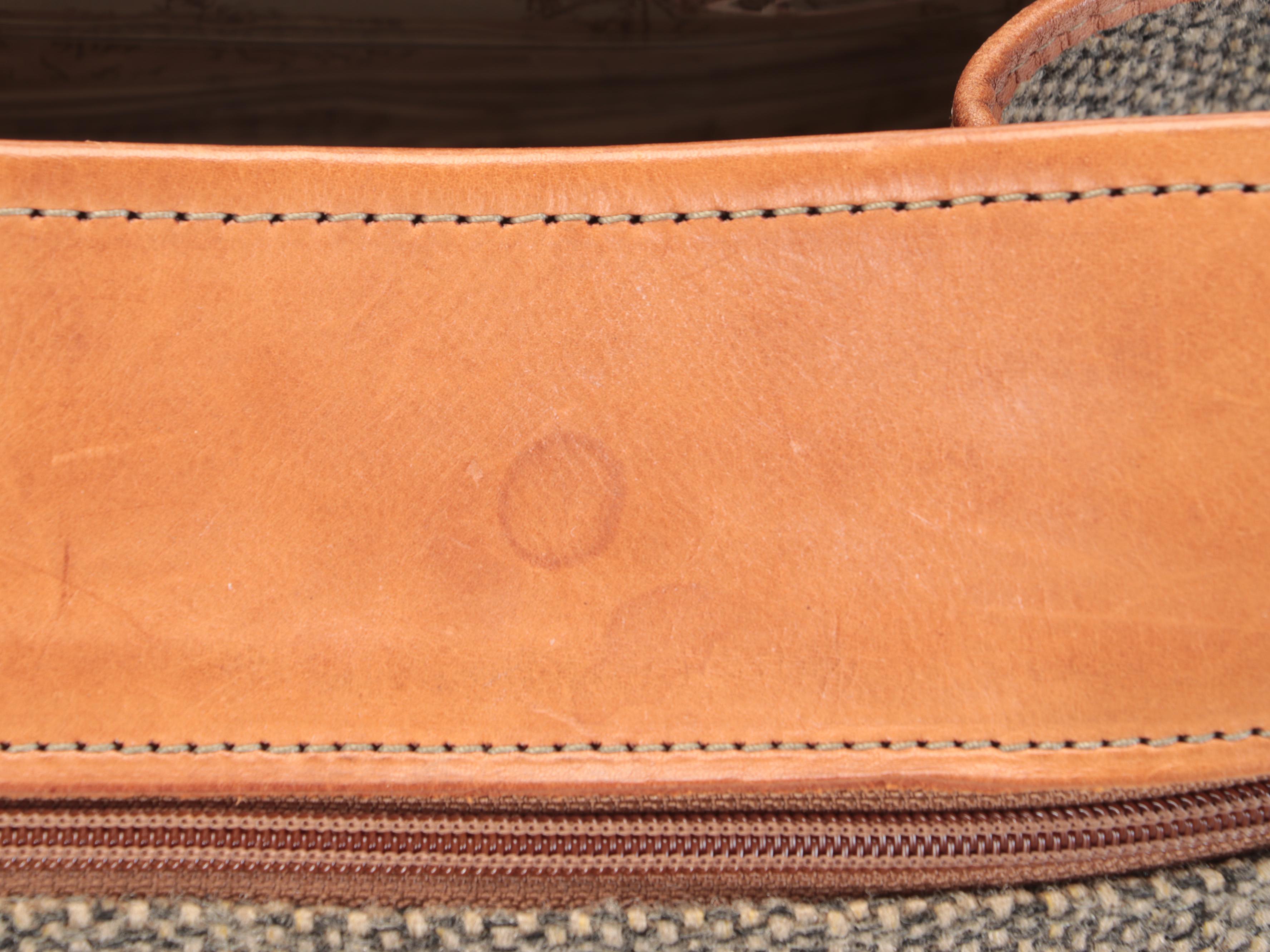 Hartmann Luggage TwoPiece Set in Tweed and Leather EBTH