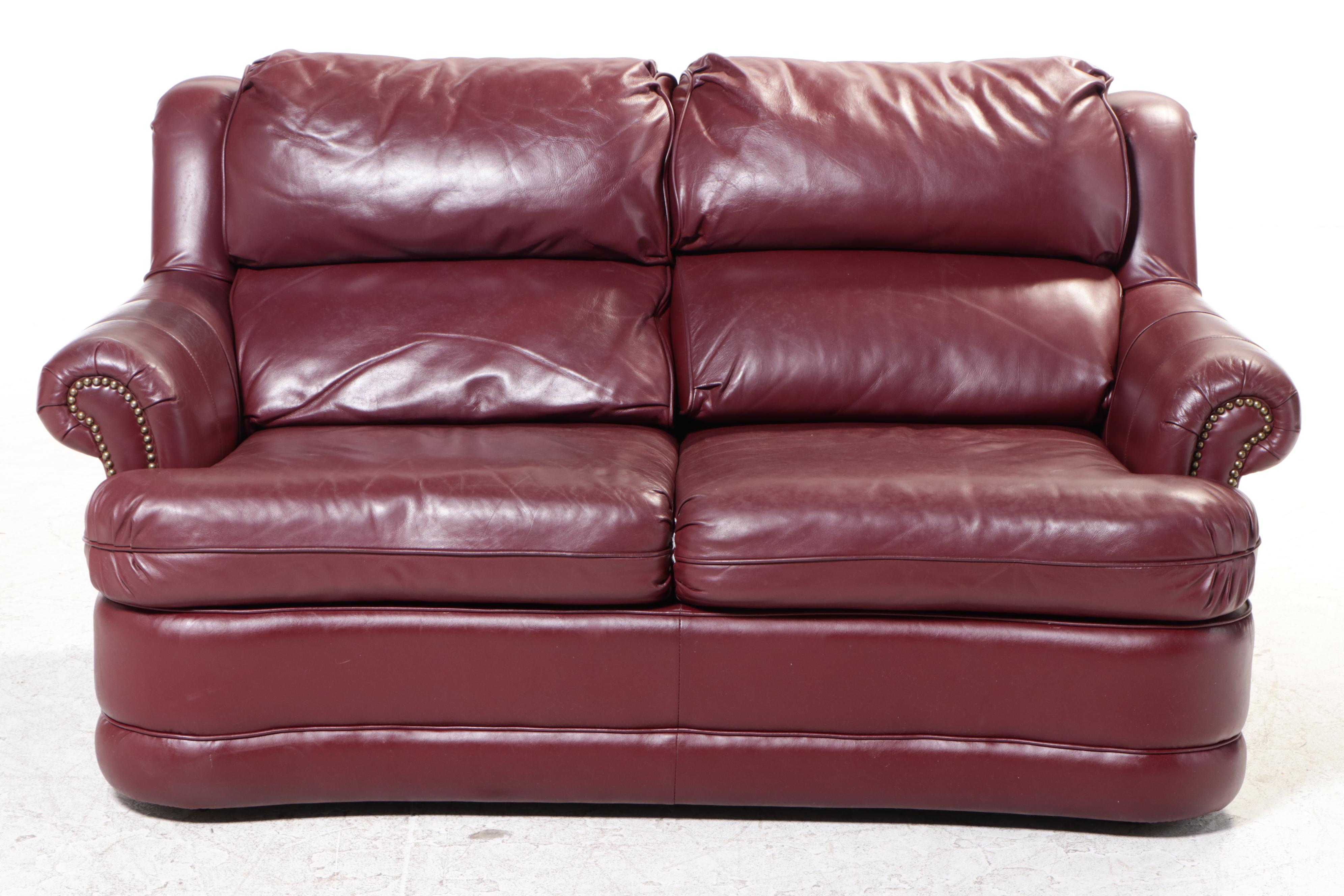 LaZBoy "American Home Collection" LeatherTouch Loveseat with