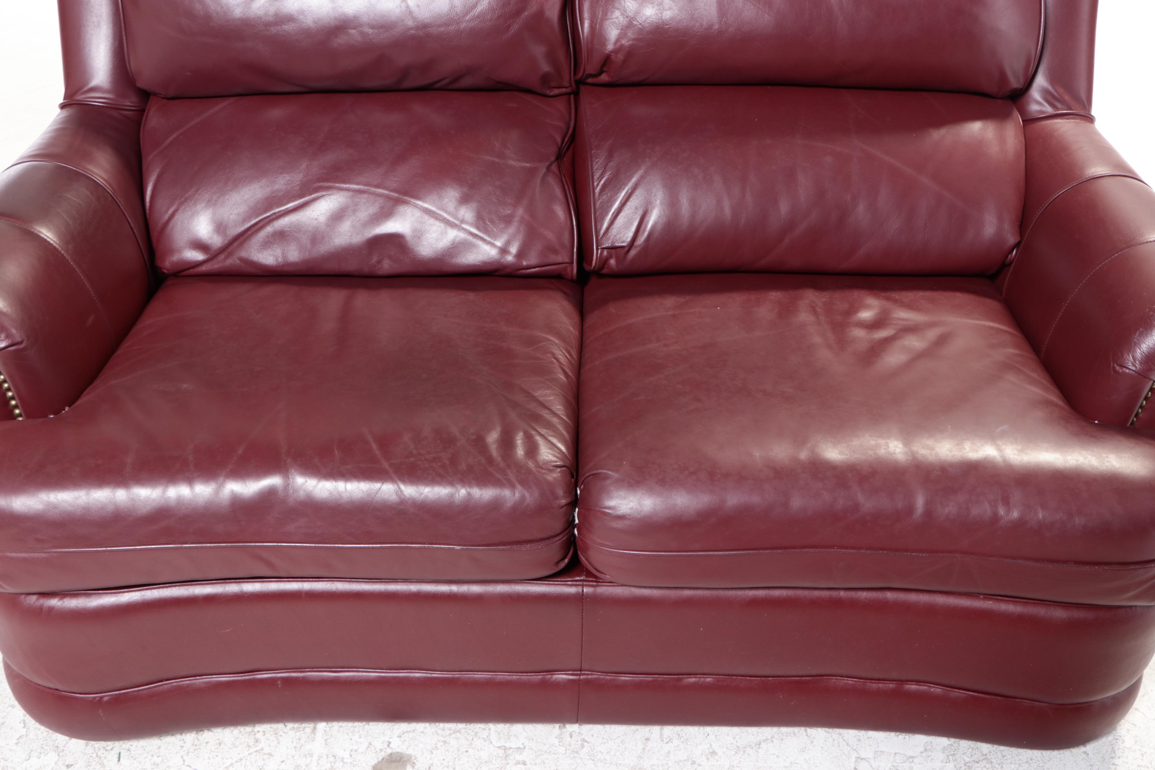 LaZBoy "American Home Collection" LeatherTouch Loveseat with