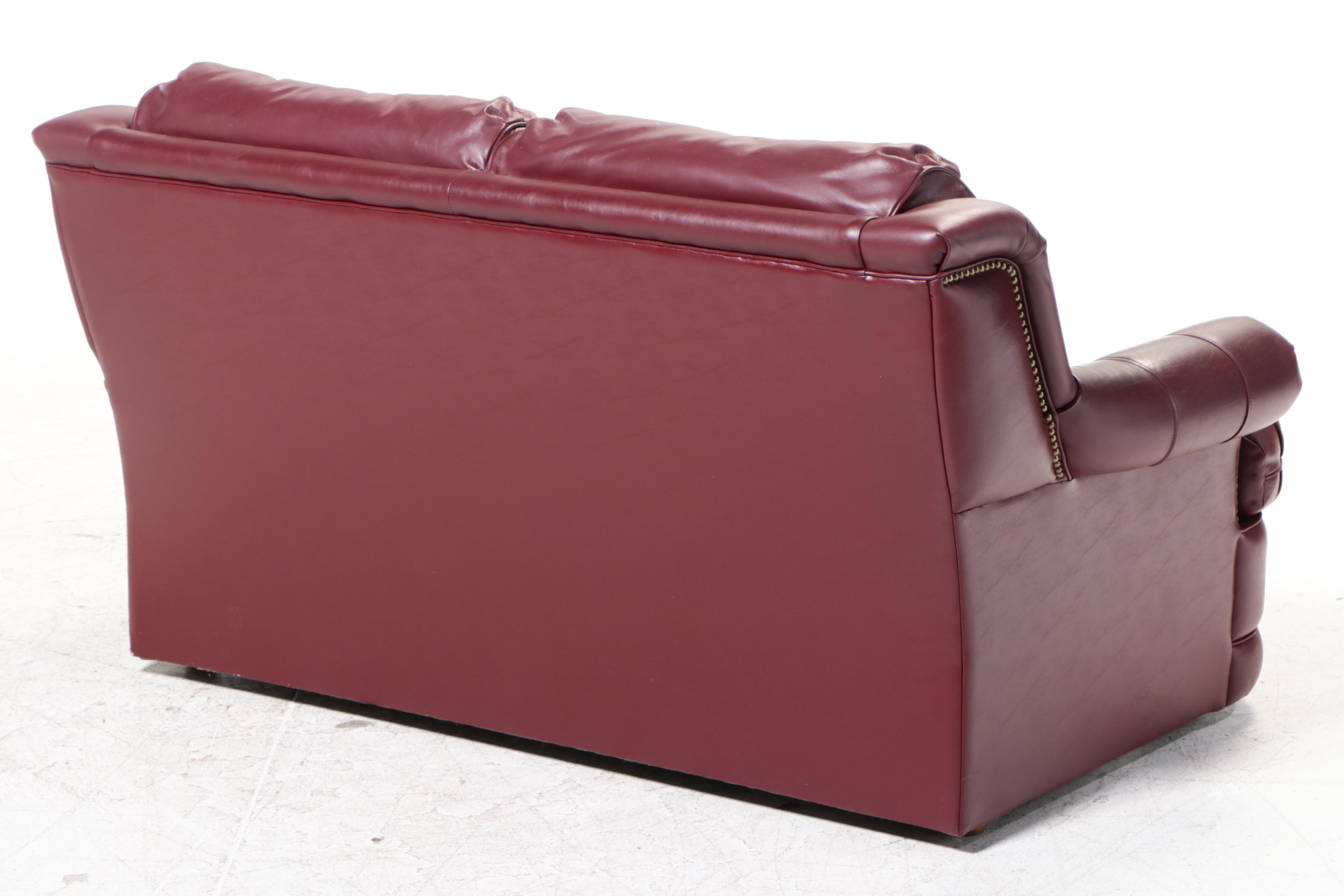 LaZBoy "American Home Collection" LeatherTouch Loveseat with