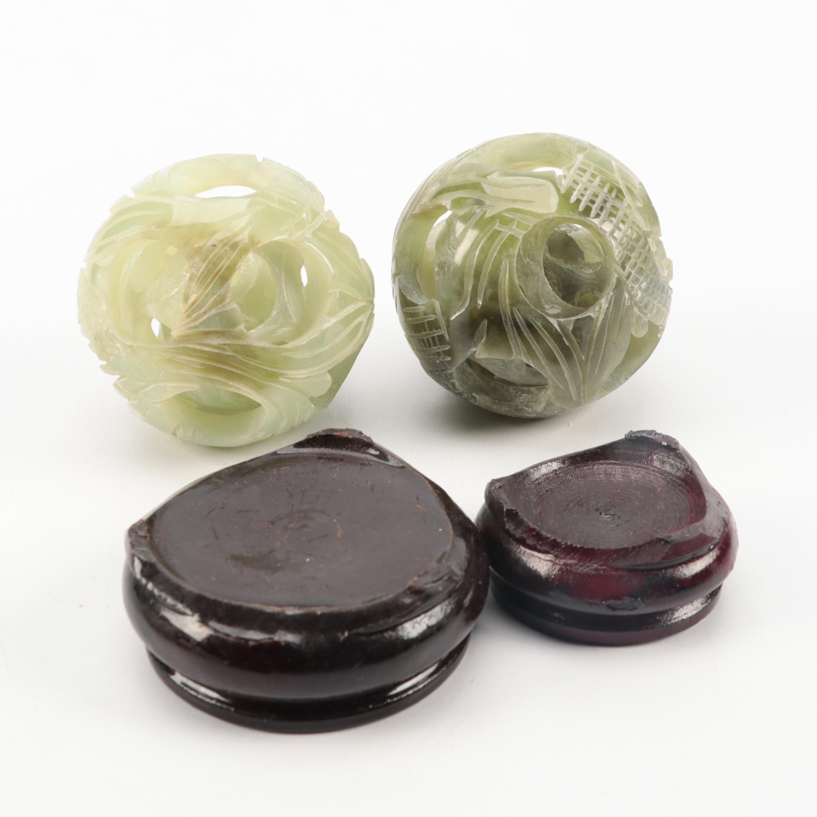 Chinese Puzzle Balls EBTH