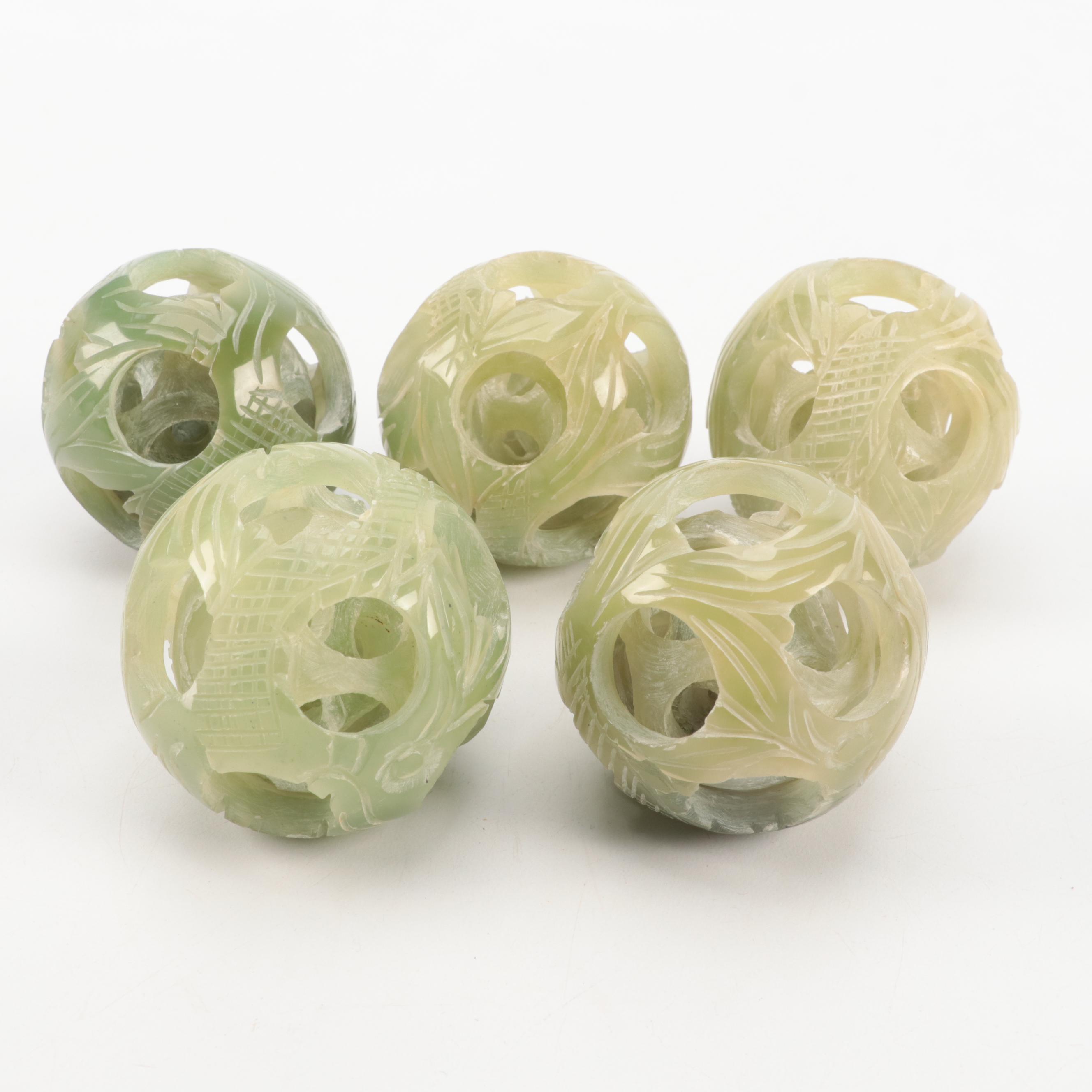 Chinese Puzzle Balls EBTH