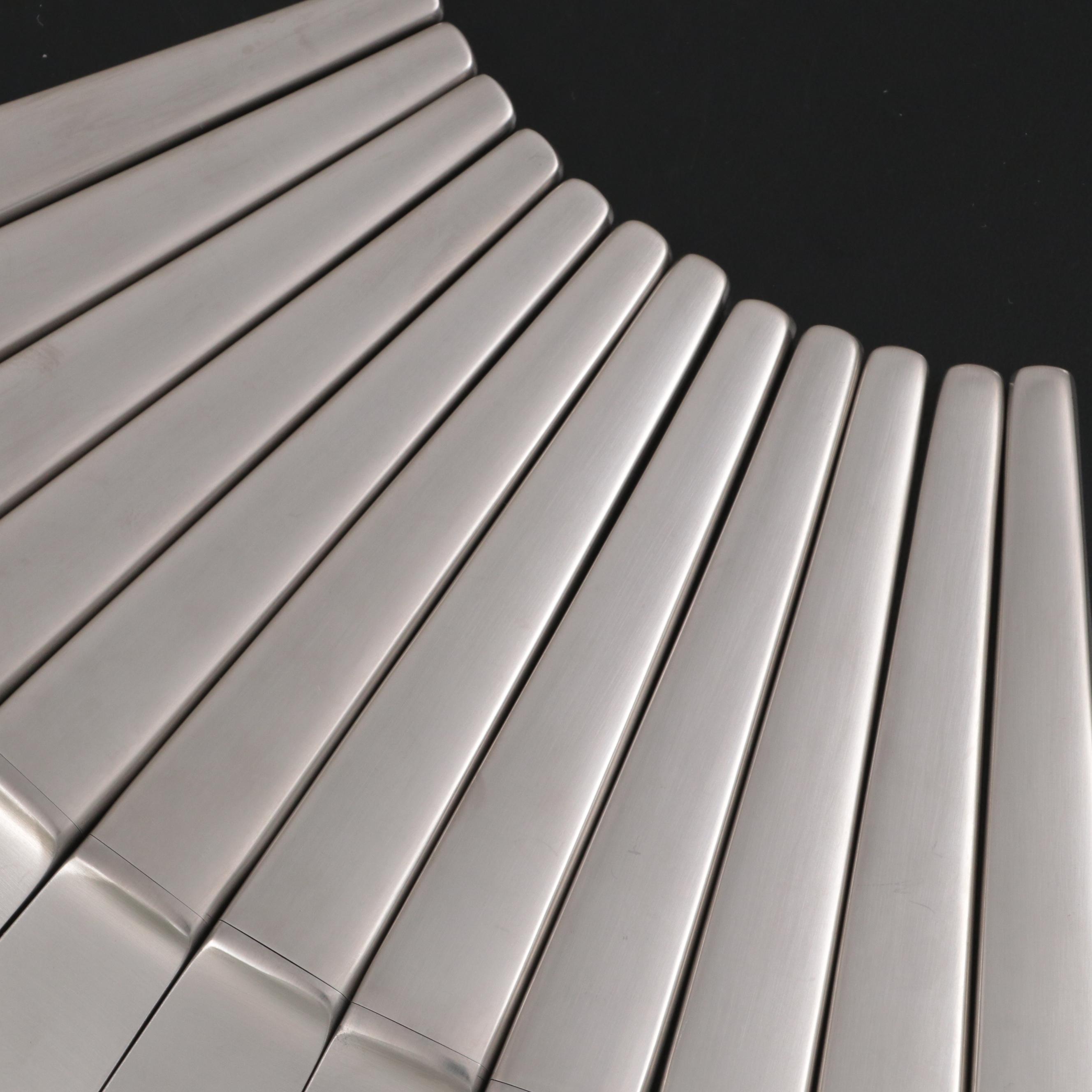 Jensen "Caravel" Stainless Steel Dinner Knives for Twelve EBTH