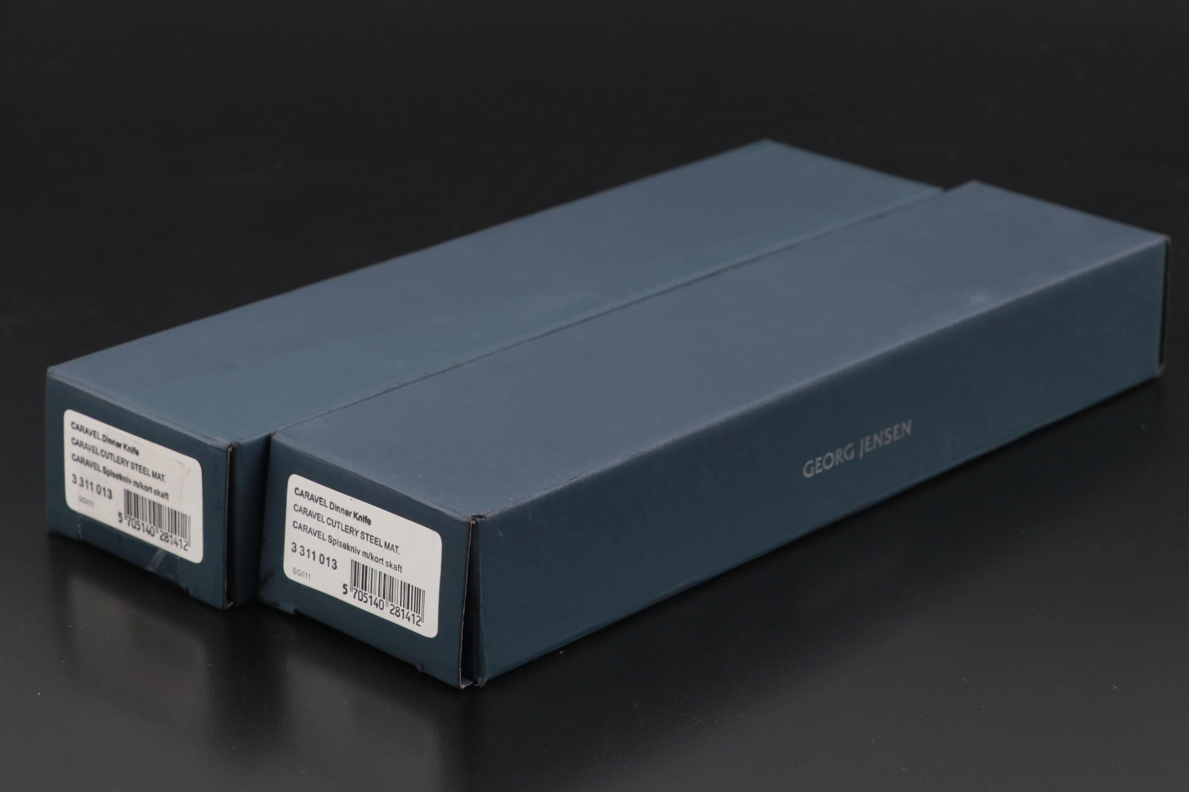 Jensen "Caravel" Stainless Steel Dinner Knives for Twelve EBTH