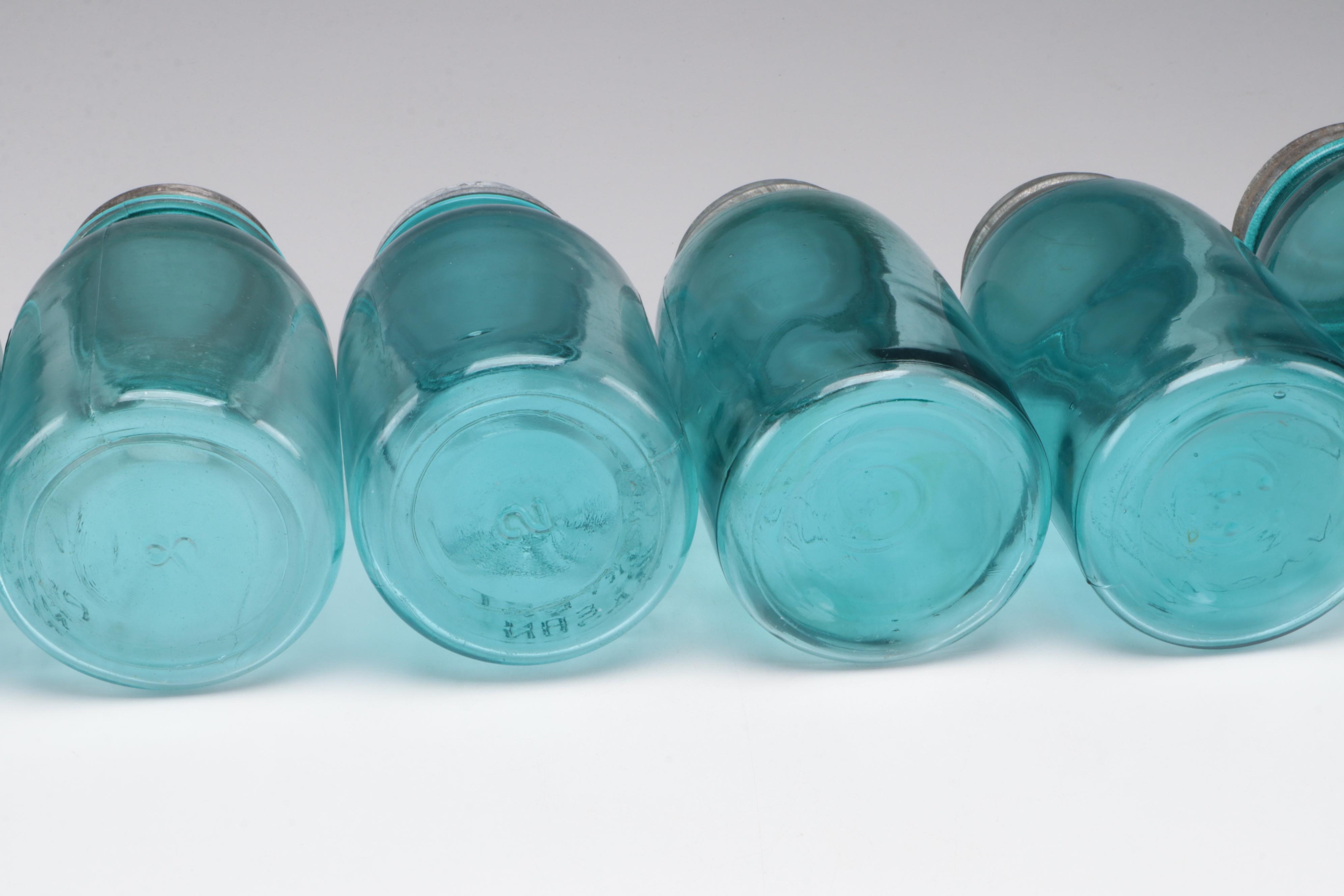 Ball Glass Canning Jars, Early to Mid 20th Century EBTH