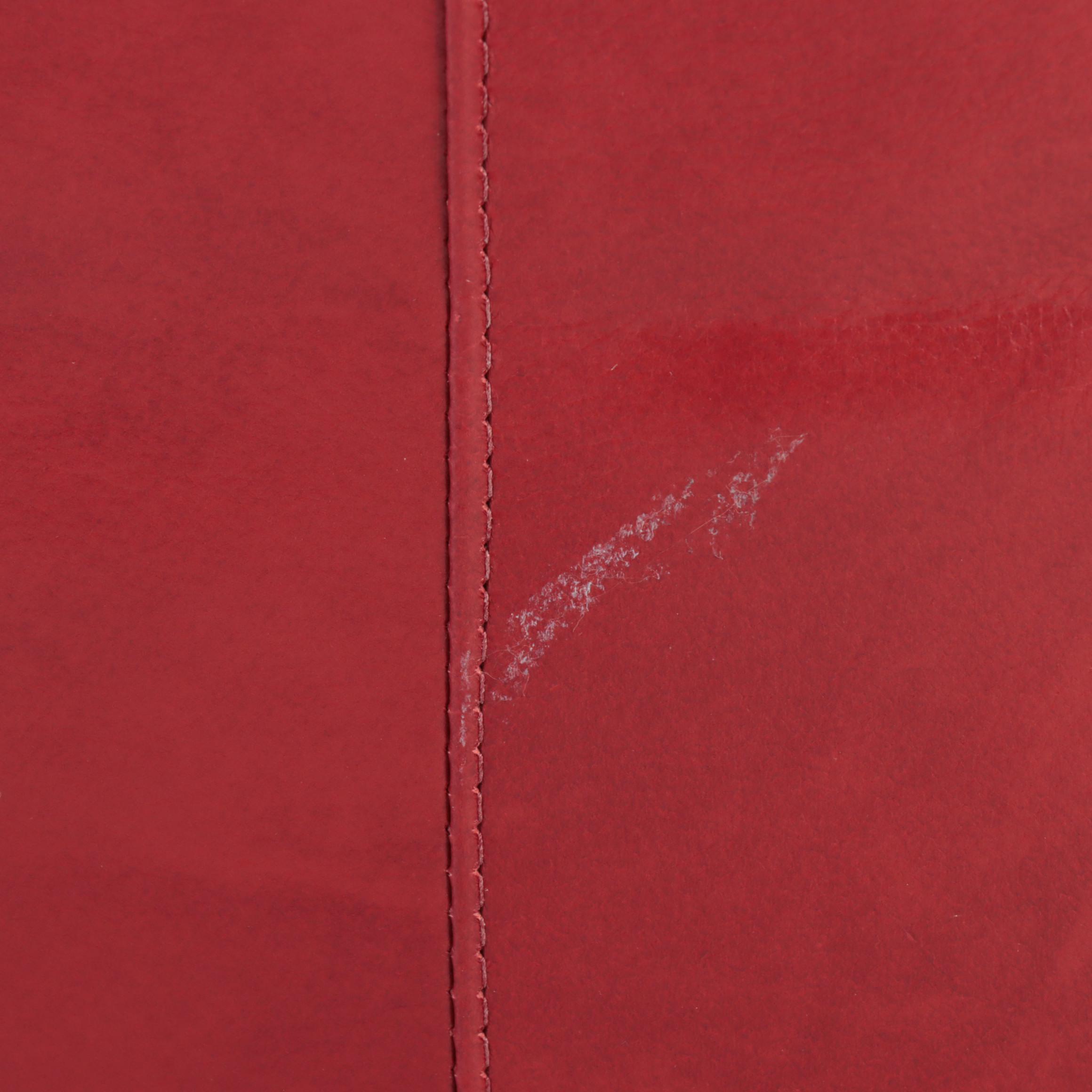 Arhaus Furniture Faux Leather Upholstered Armchair EBTH