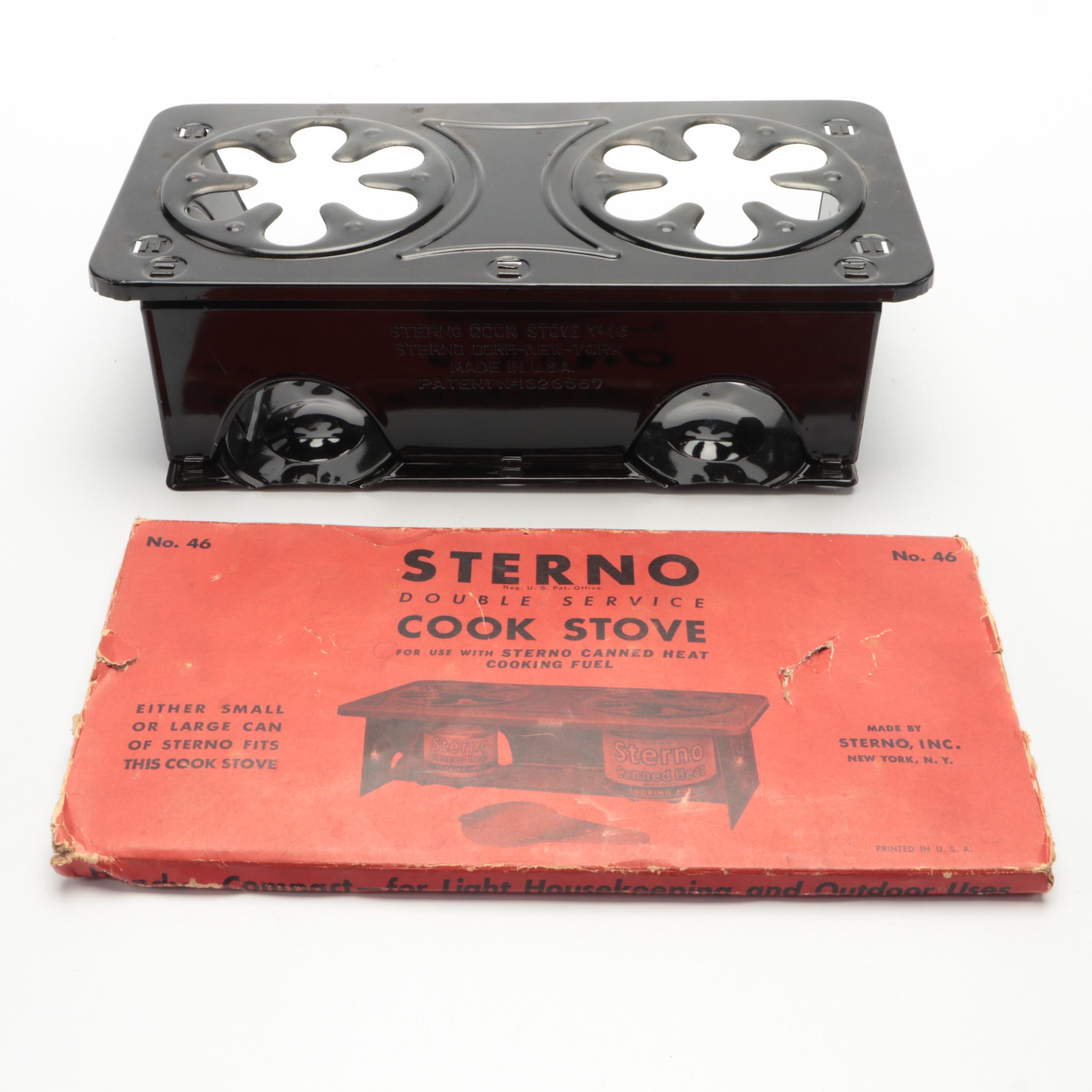 Sterno Double Burner Cook Stove with More Camping Equipment EBTH