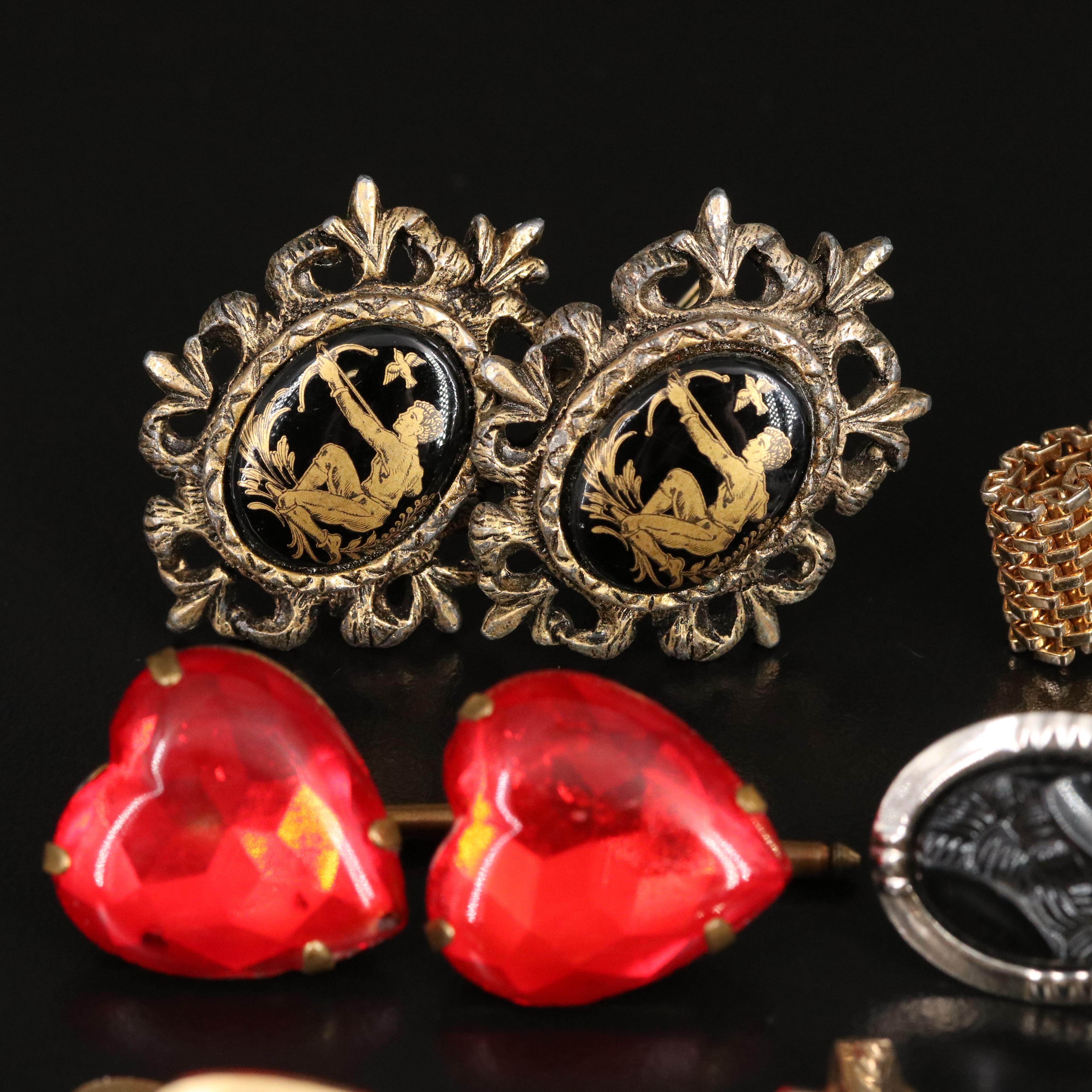 Cufflink Collection Including MotherofPearl EBTH