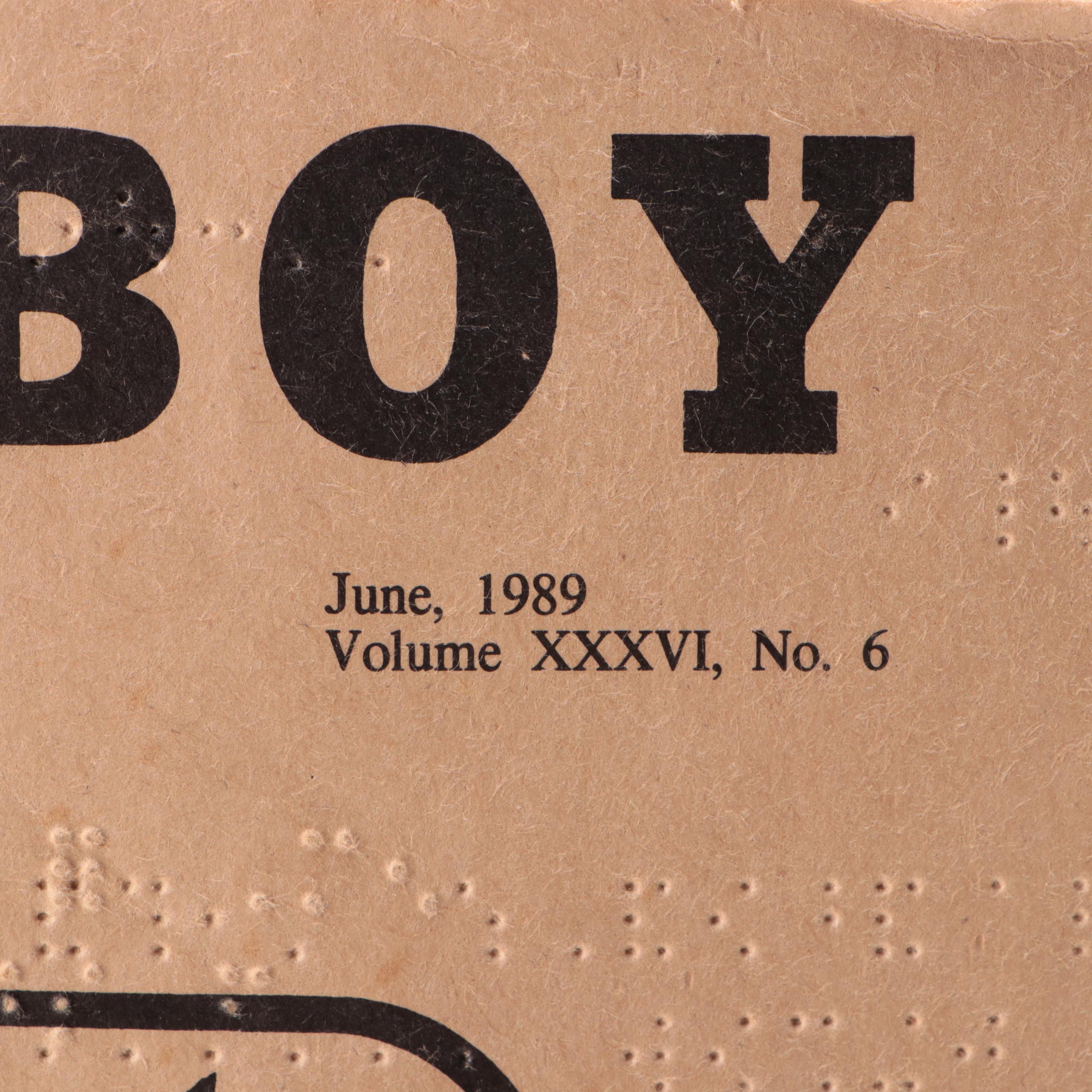 Braille Edition "Playboy" Magazine Parts Three and Four, 1989 EBTH