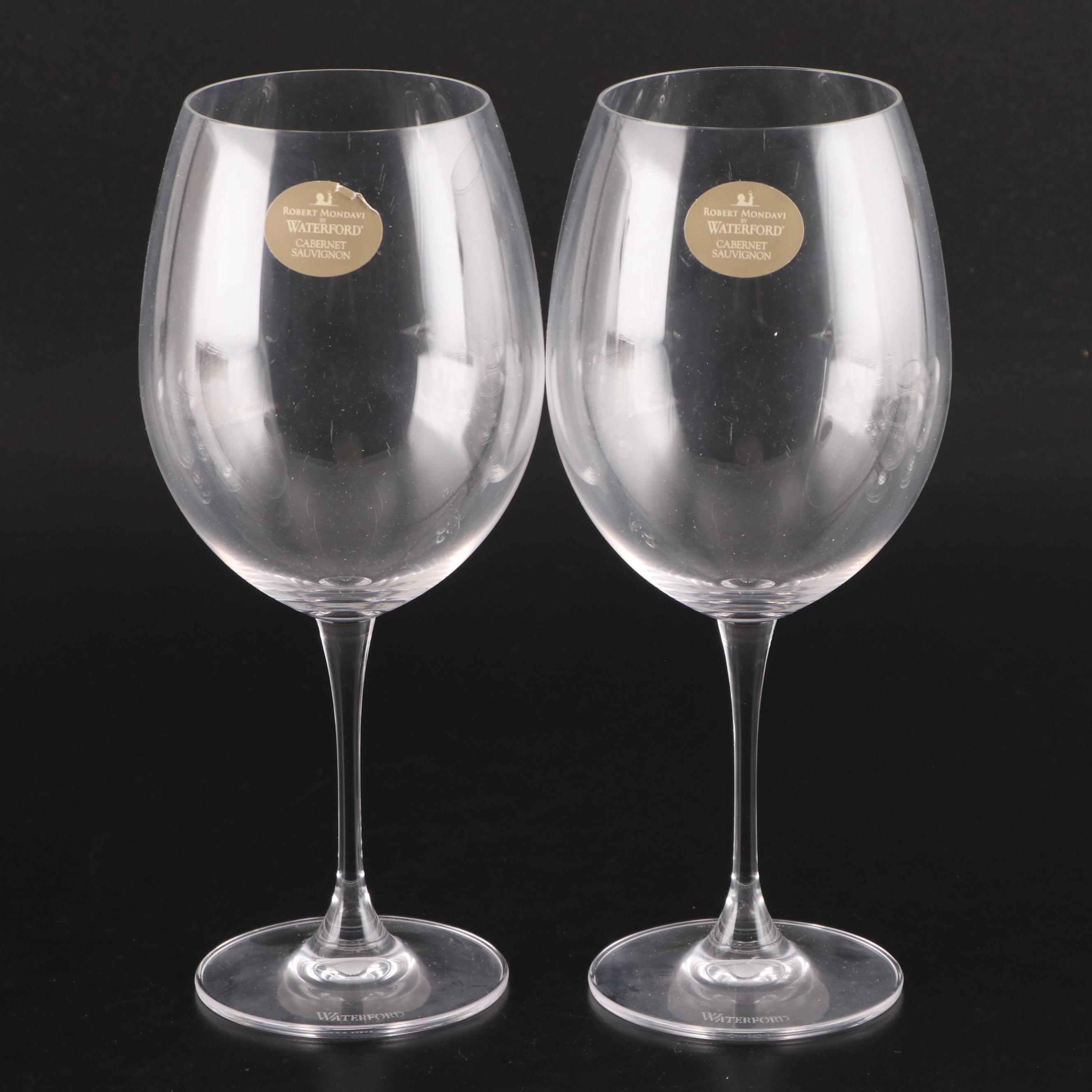 Robert Mondavi by Waterford Wine and Other Cocktail Glasses with