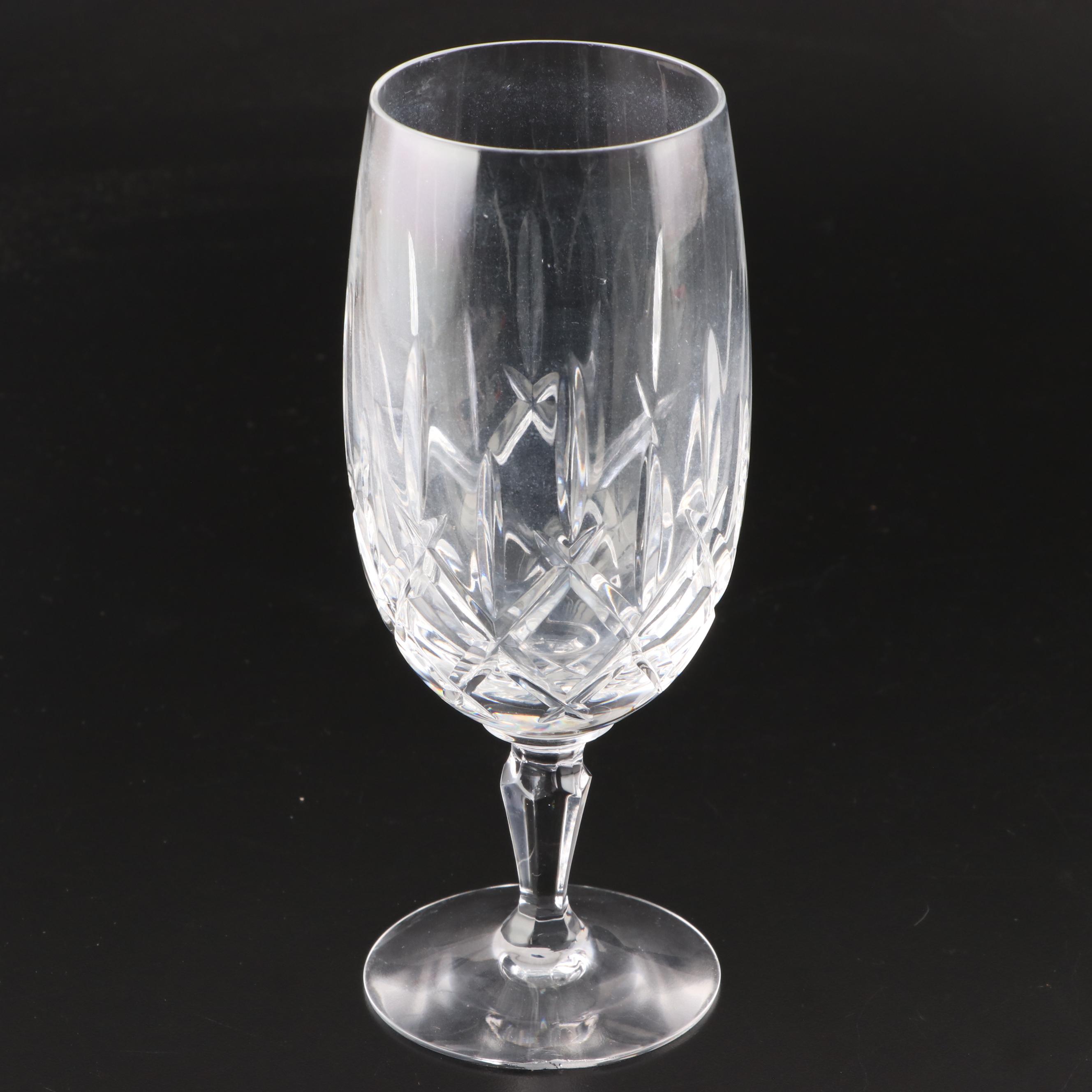 Gorham Crystal "Lady Anne" Crystal Iced Tea Glasses EBTH