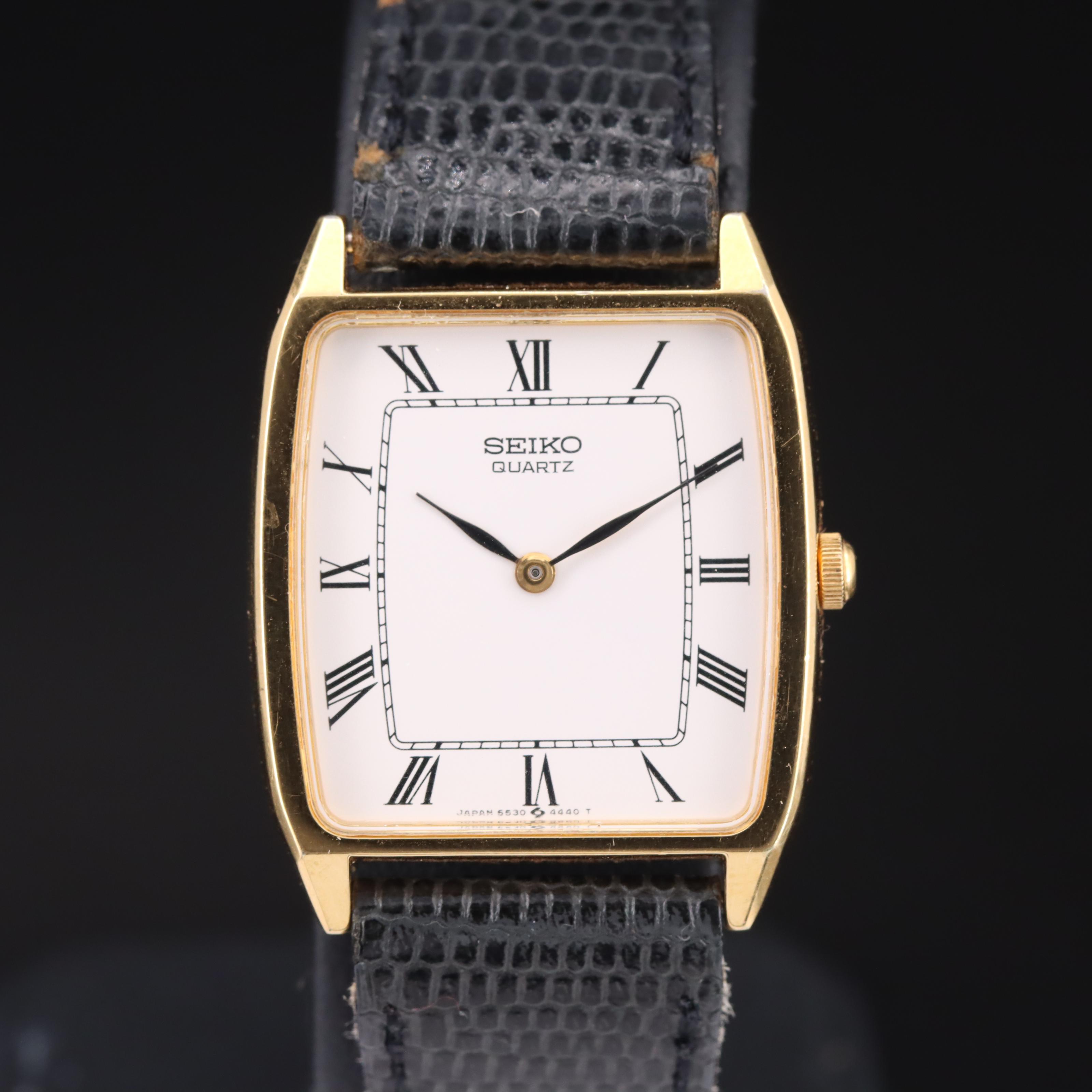 Seiko Quartz Dress Wristwatch EBTH