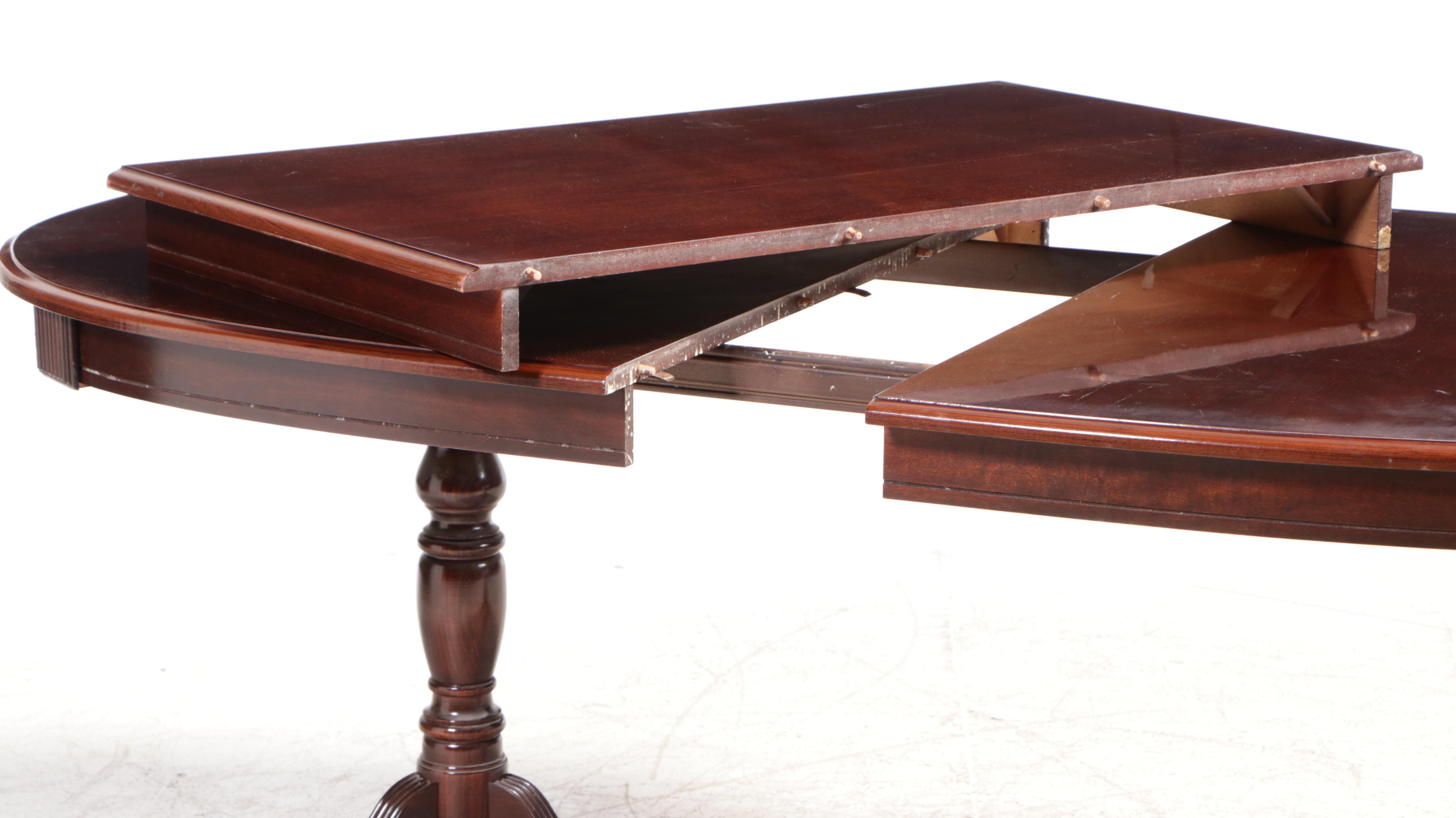 Singer Furniture Queen Anne Style Cherry Nine-Piece Dining Set | EBTH