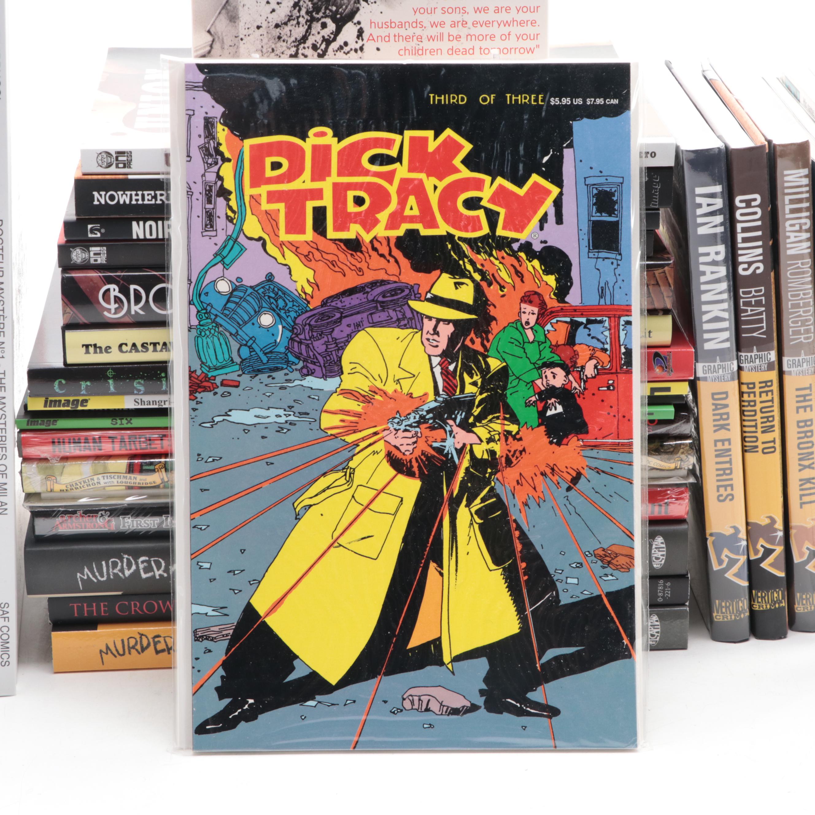 Murder Mystery and Noir Graphic Novels with Signed Limited Edition