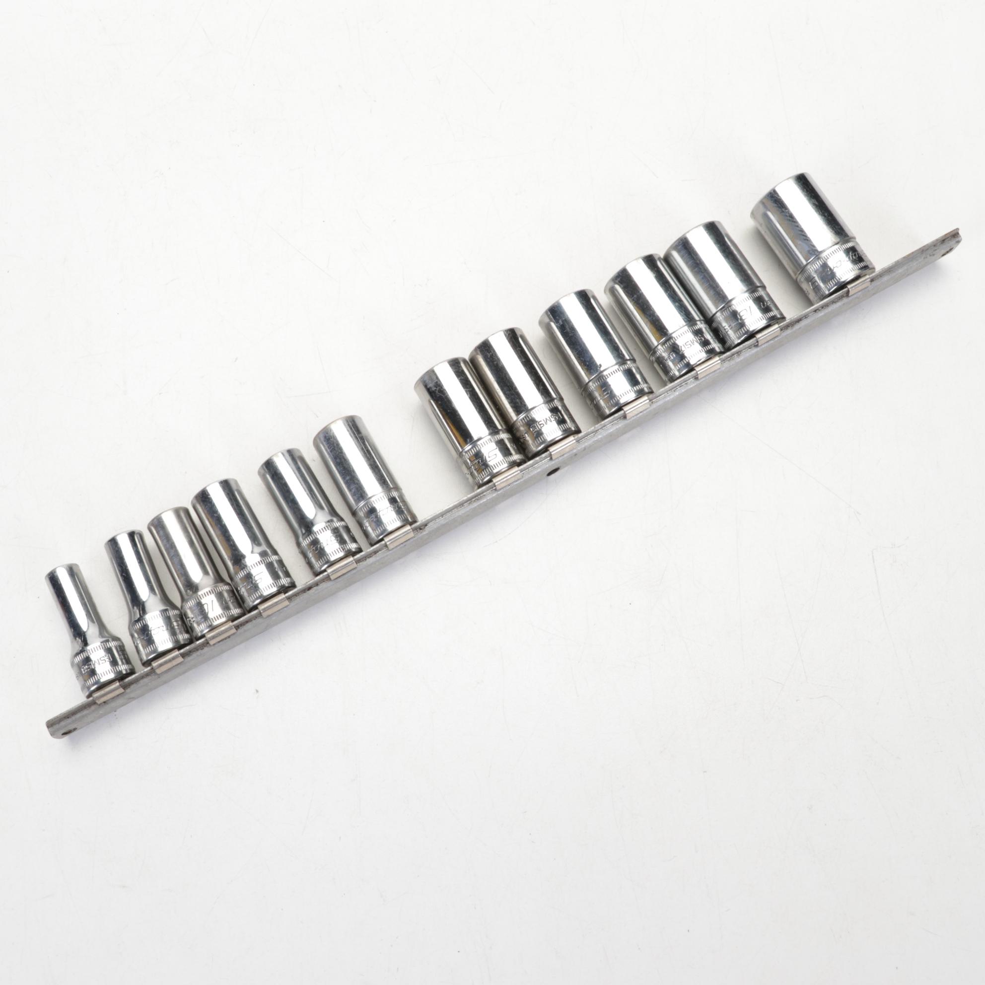 Snapon Metal Socket Wrench Set EBTH