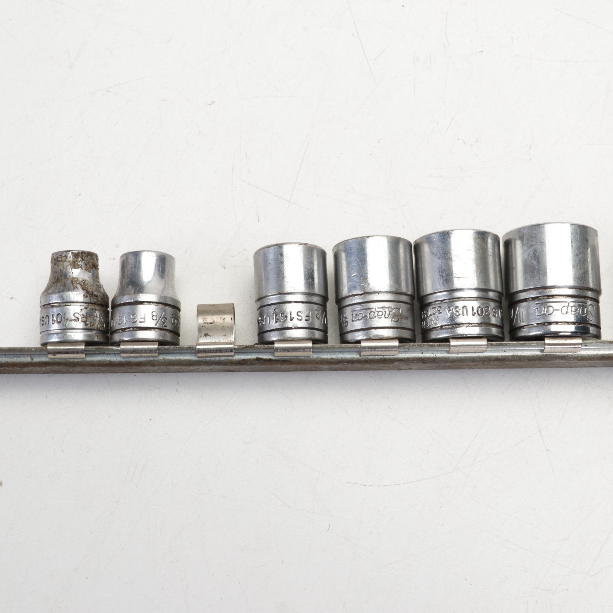 Snap-on Metal Socket Wrench Set | EBTH