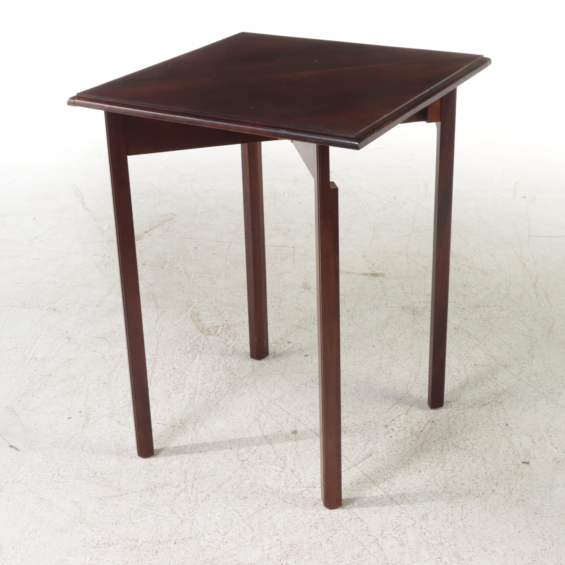 Madison Square Furniture Chippendale Style Mahogany Handkerchief Table ...