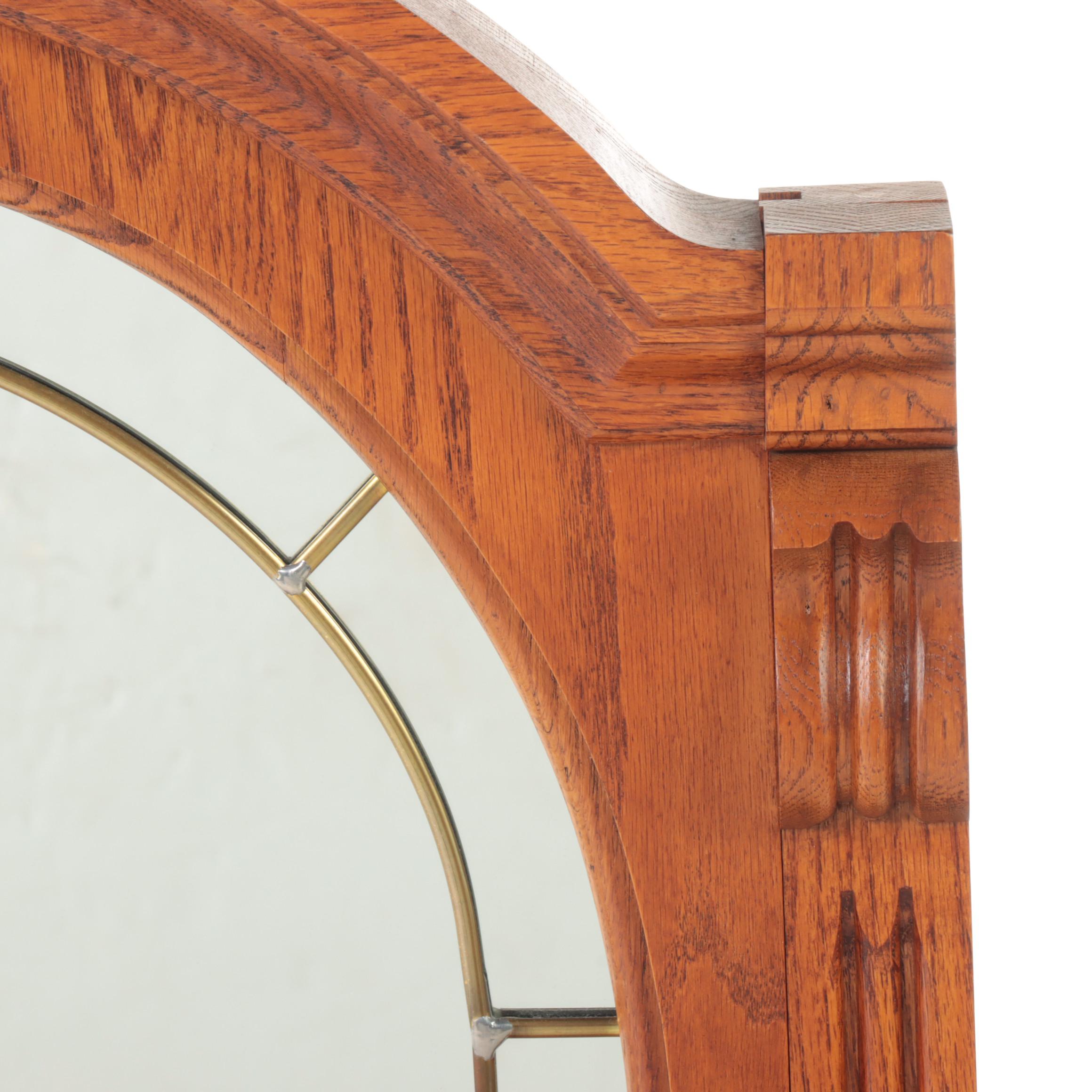 Lexington Oak Vanity Mirror With Storage EBTH