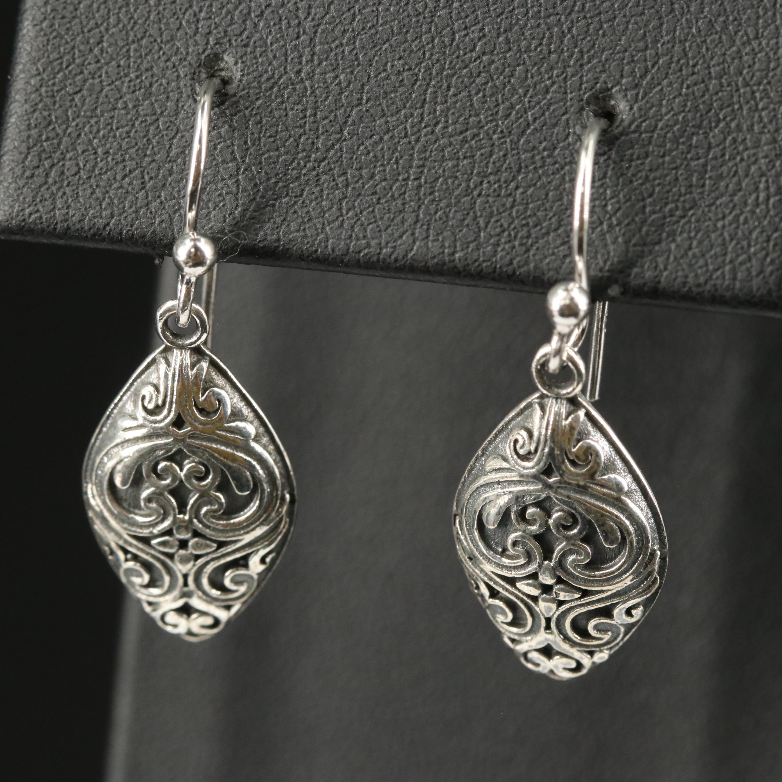 Sterling Drop Earrings EBTH